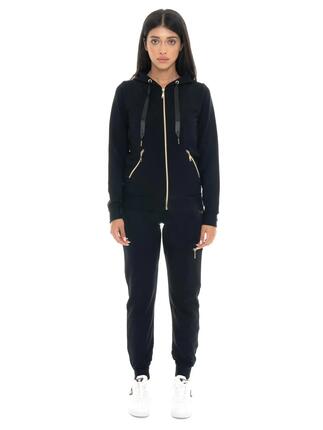 Survêtement d'hiver femme Leone 1947 Chic Tones avec capuche et zip