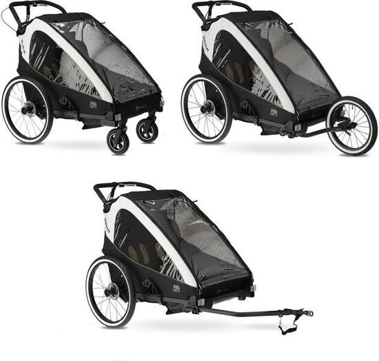 Deryan Luxe Bicycle Trailer - rimorchio per bici - 1 persona
