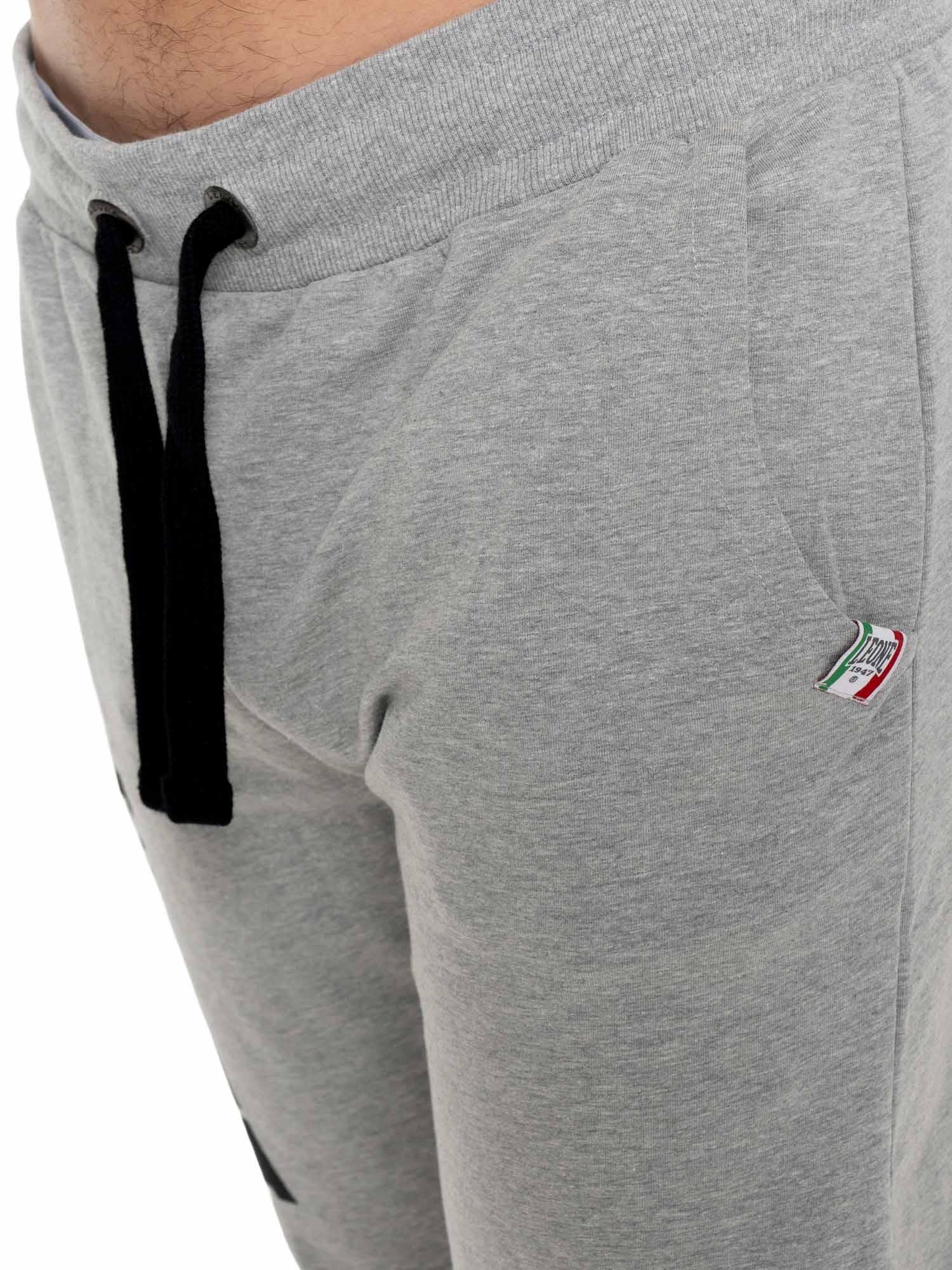 Pantalón de deporte de invierno para hombre con puño y gran logo "Basic" 3/5
