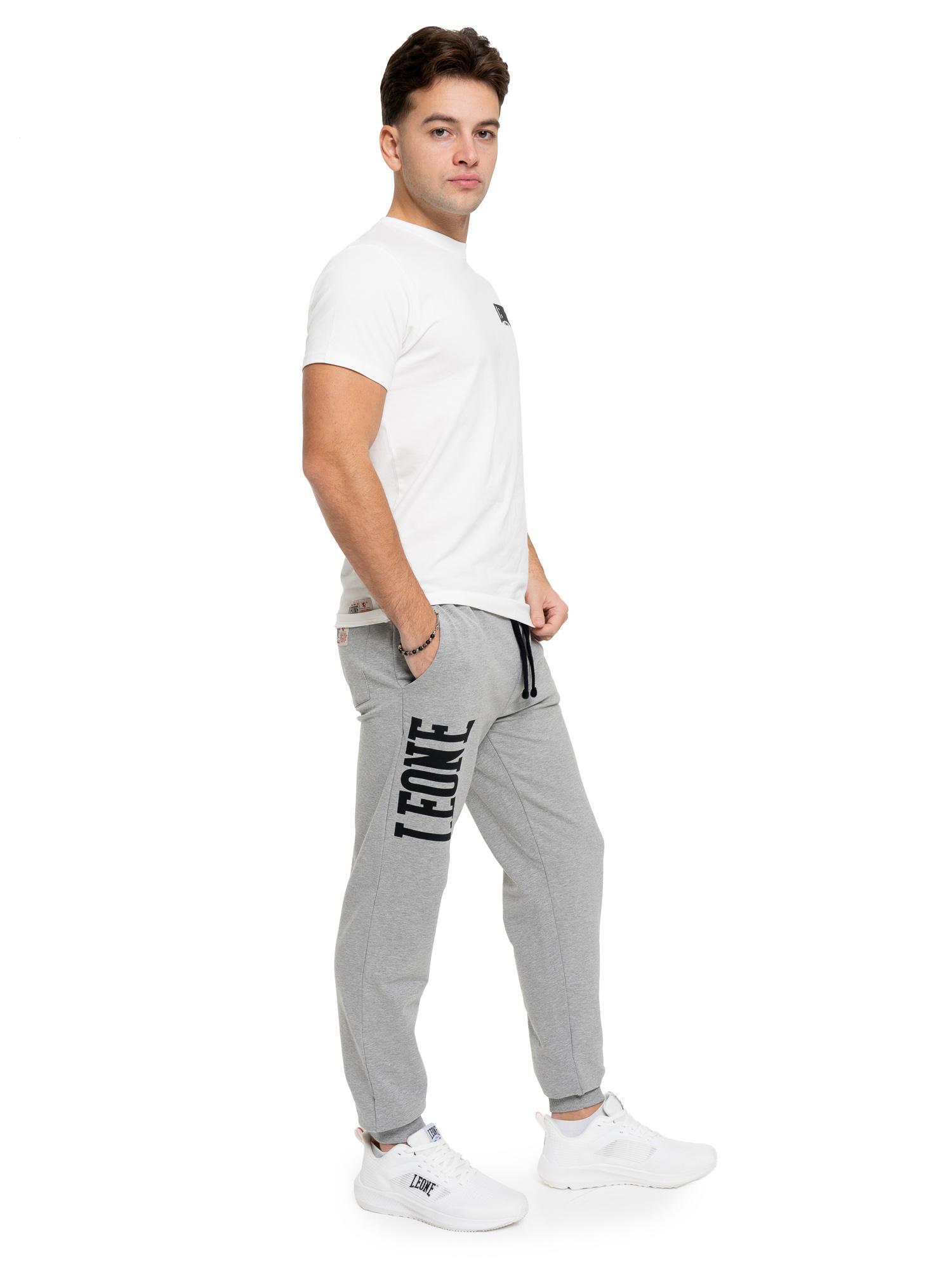 Pantalón de deporte de invierno para hombre con puño y gran logo "Basic" 5/5