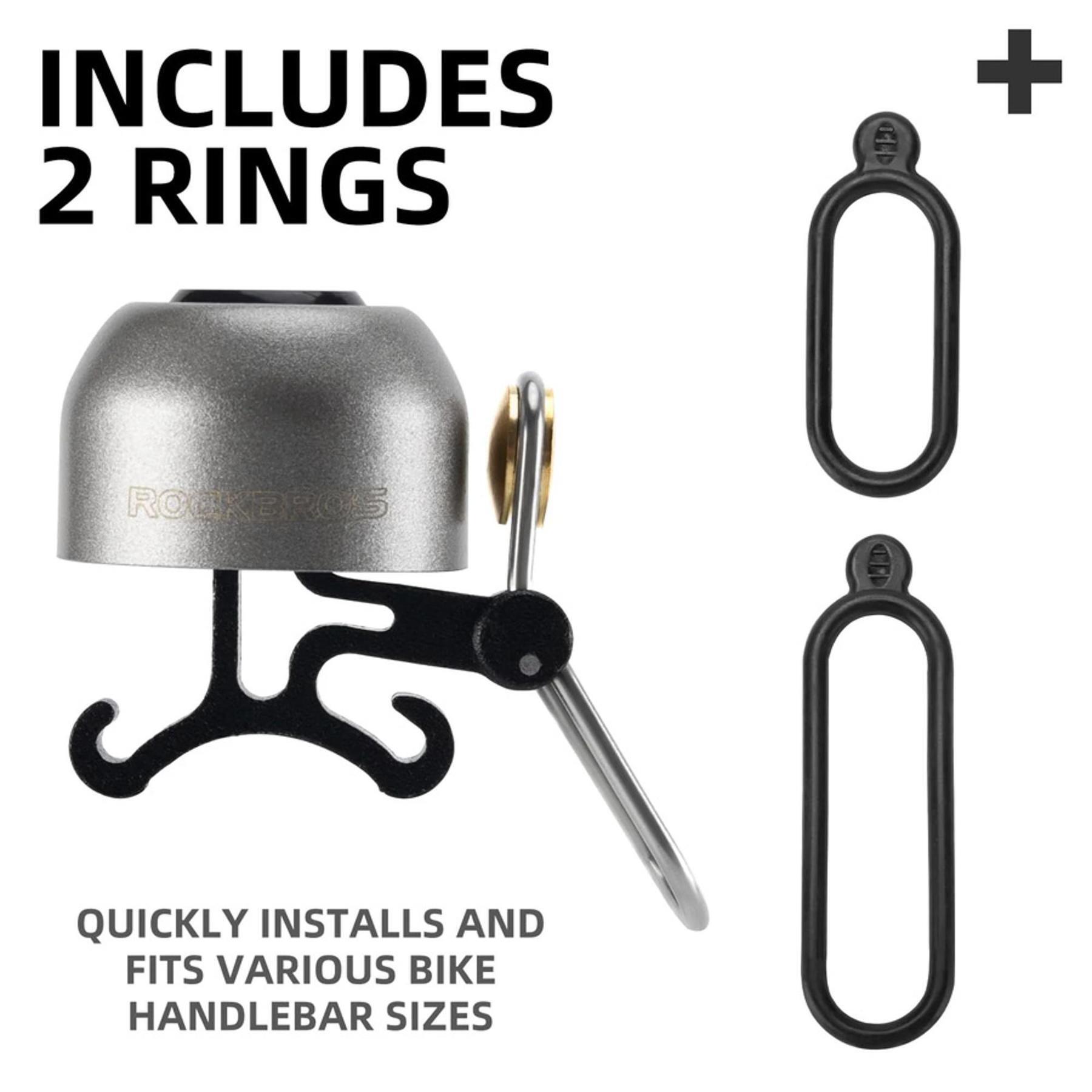 Sonnette fixation strap ROCKBROS 2/2