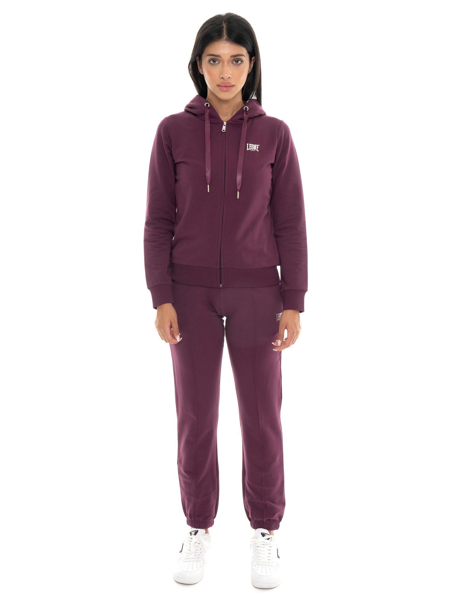 Chándal mujer Leone 1947 Apparel Never Without cremallera capucha invierno 6/7