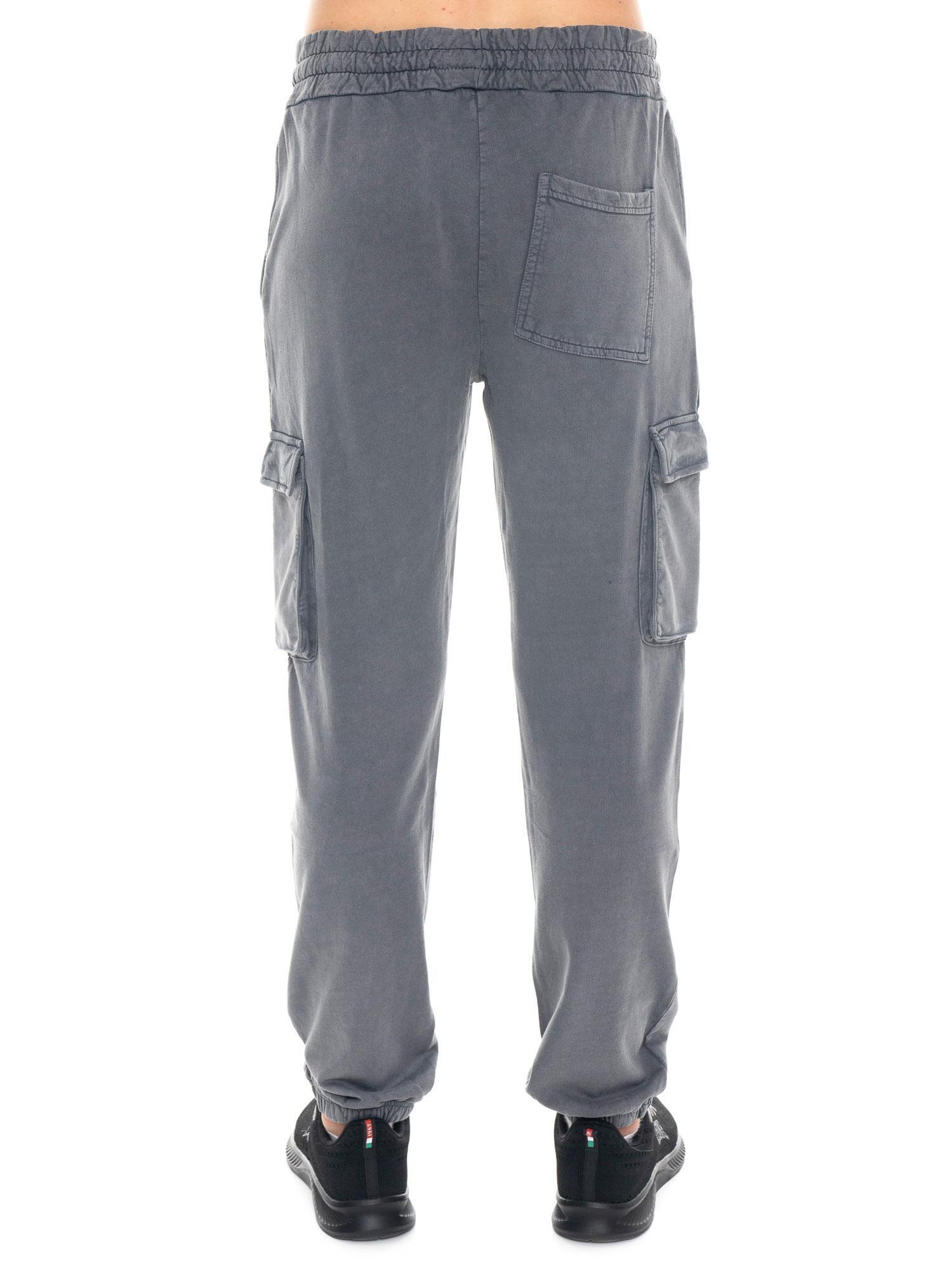Pantalon cargo homme en polaire avec bas élastiqué, Leone 1947 Vintage Dept. 4/5