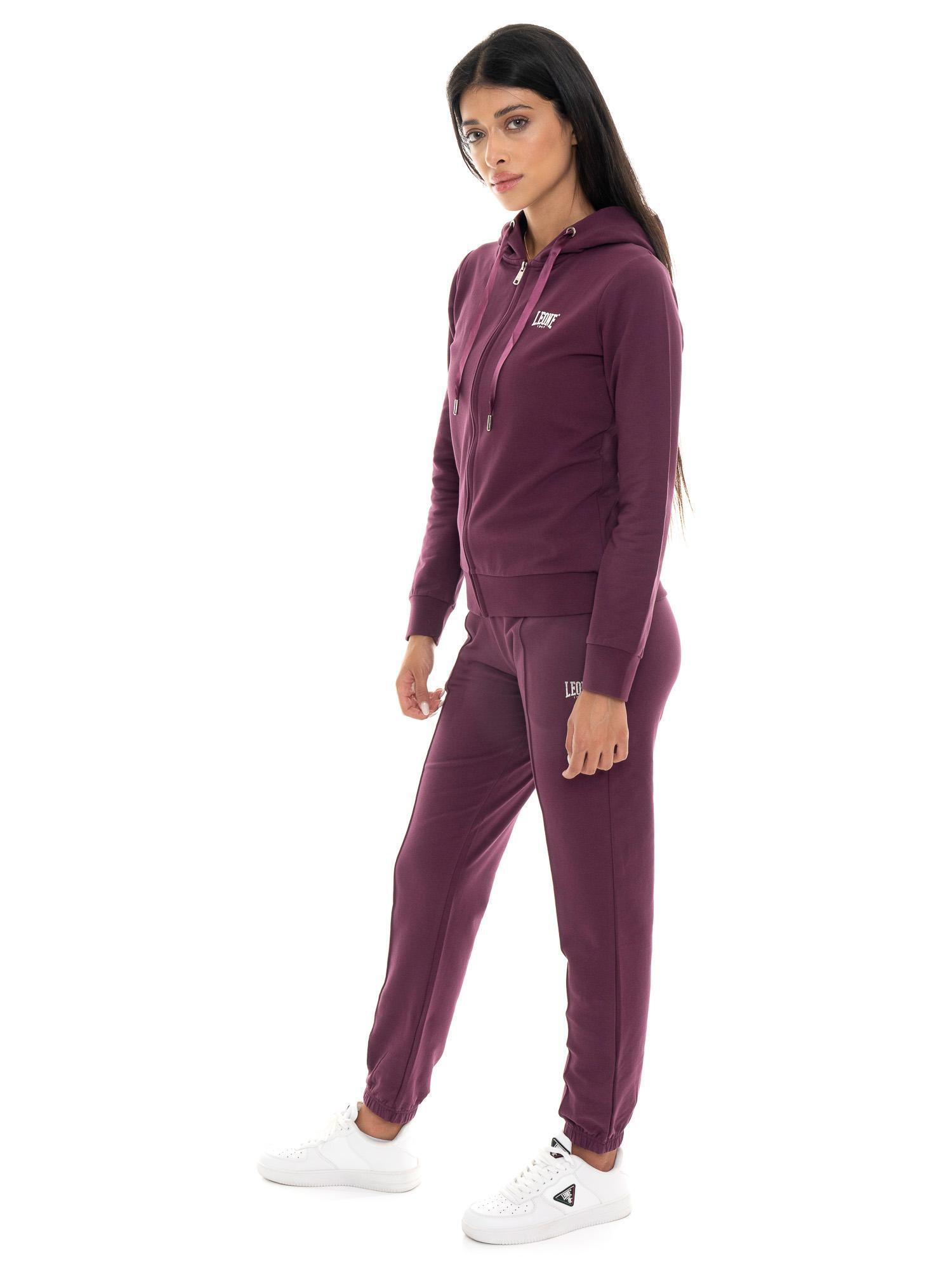 Chándal mujer Leone 1947 Apparel Never Without cremallera capucha invierno 7/7