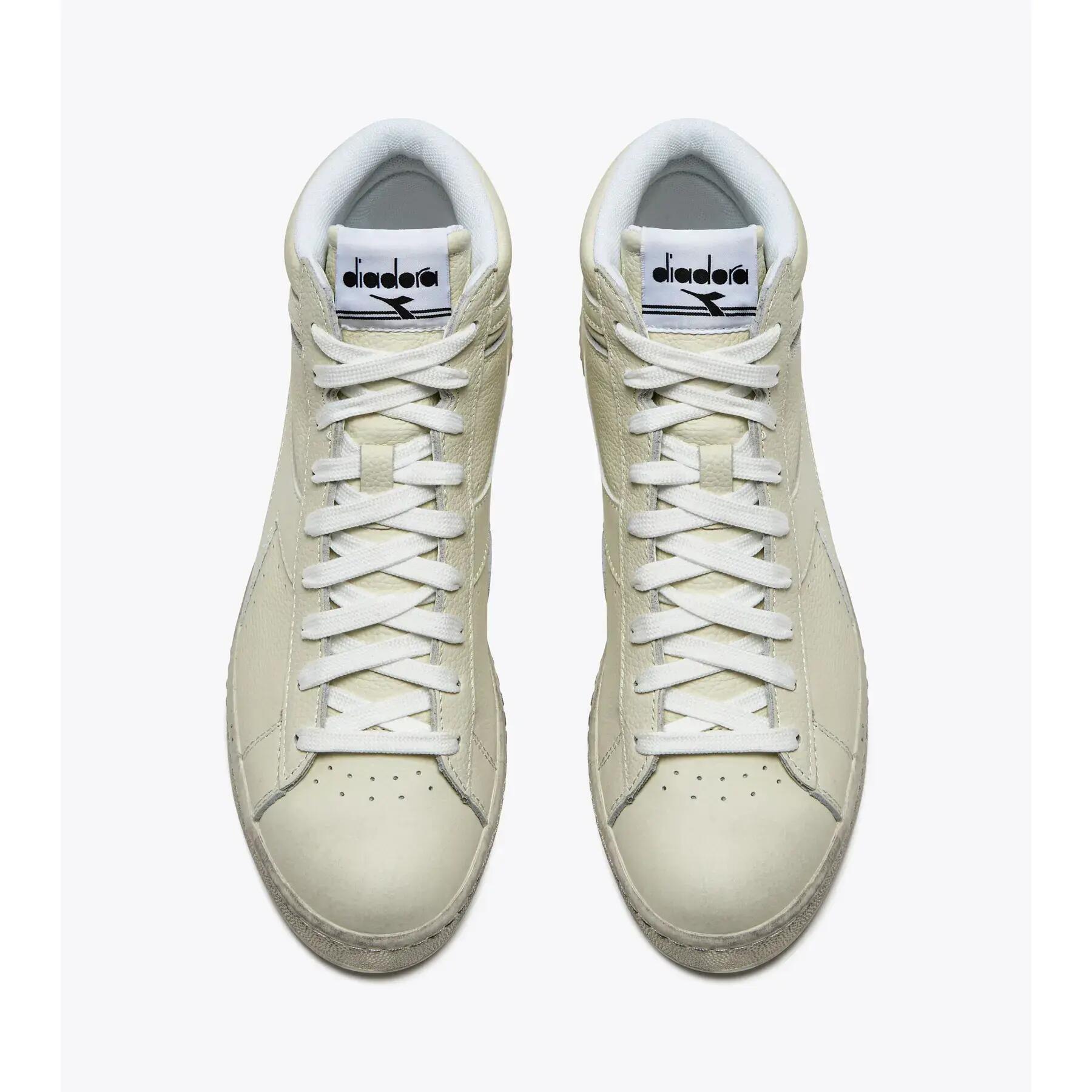 Basket à lacets Cuir Diadora Game L High Waxed - Femme 6/6