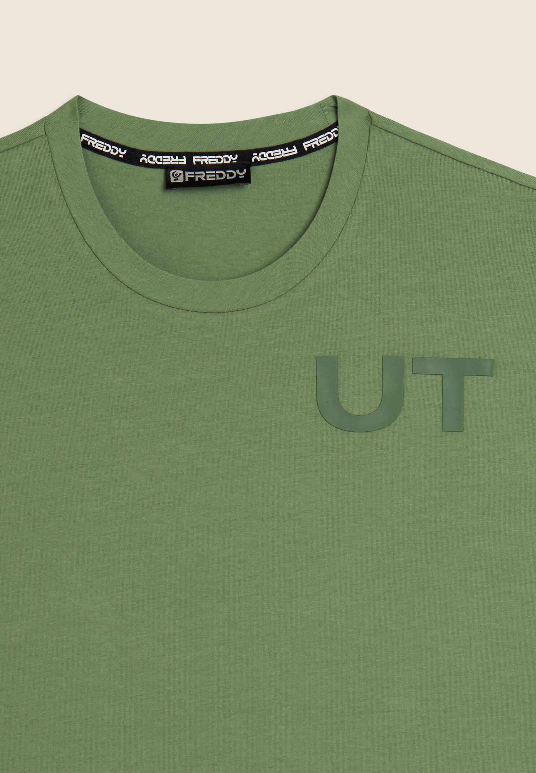 T-shirt en coton extensible avec imprimé Urban Tech 6/6