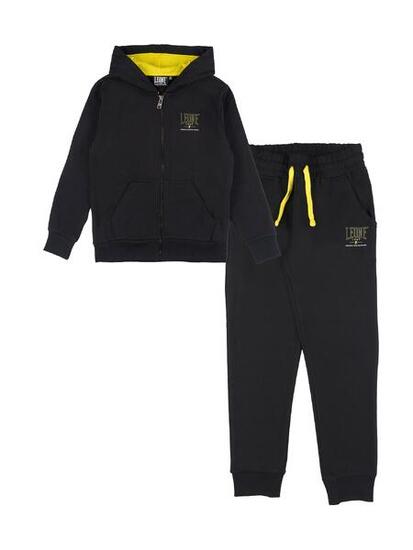 Survêtement d'hiver pour enfant Leone 1947 Neon avec capuche et zip