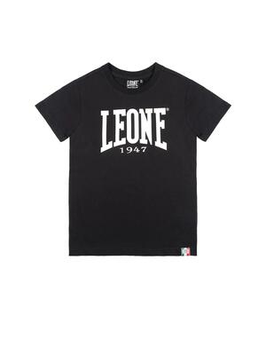 T-shirt da bambino a manica corta con logo grande Leone 1947 Basic