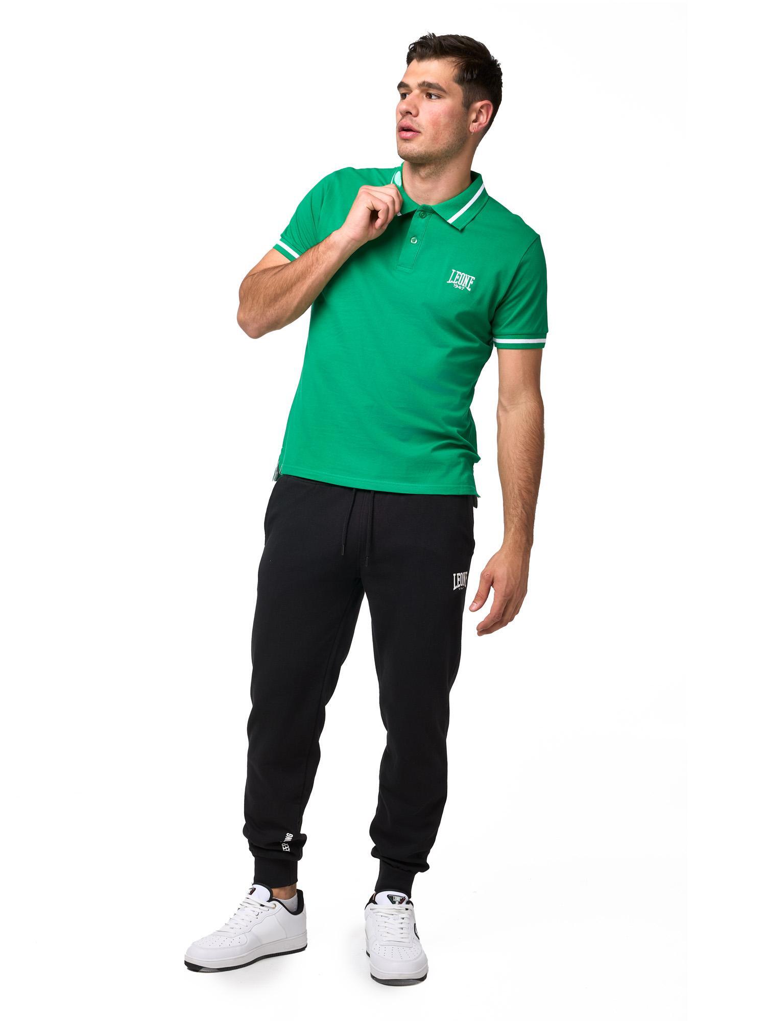 Polo da uomo con colletto Leone Basic 2/8