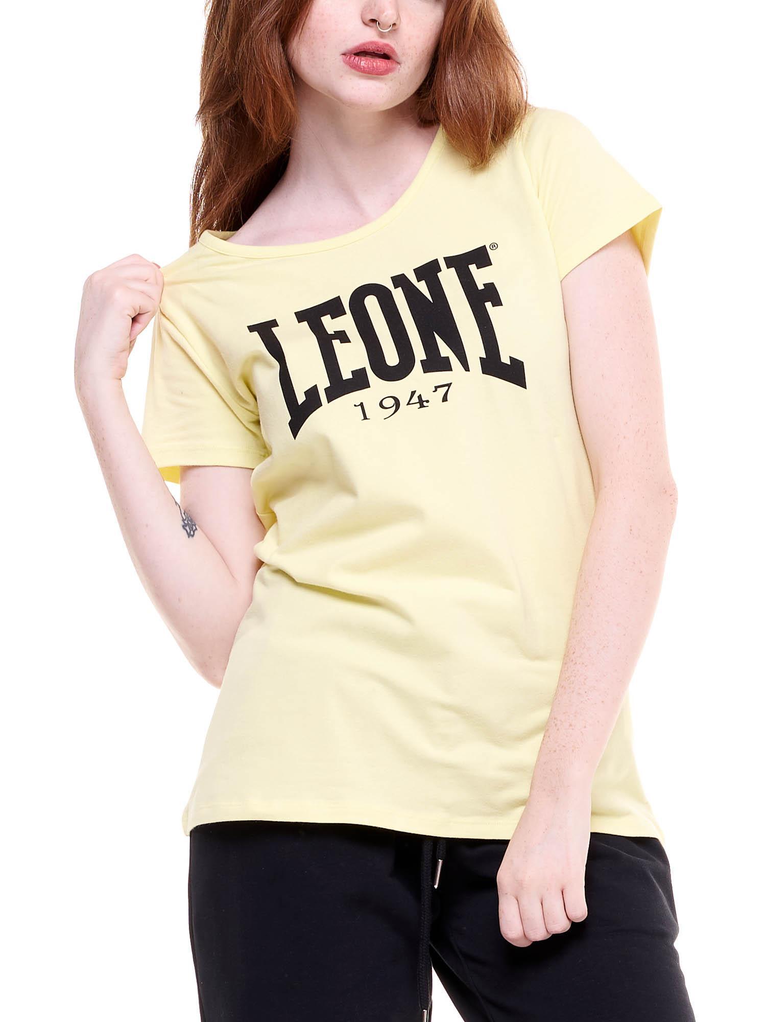 T-shirt da donna maniche corte logo grande Welcome Back 5/8