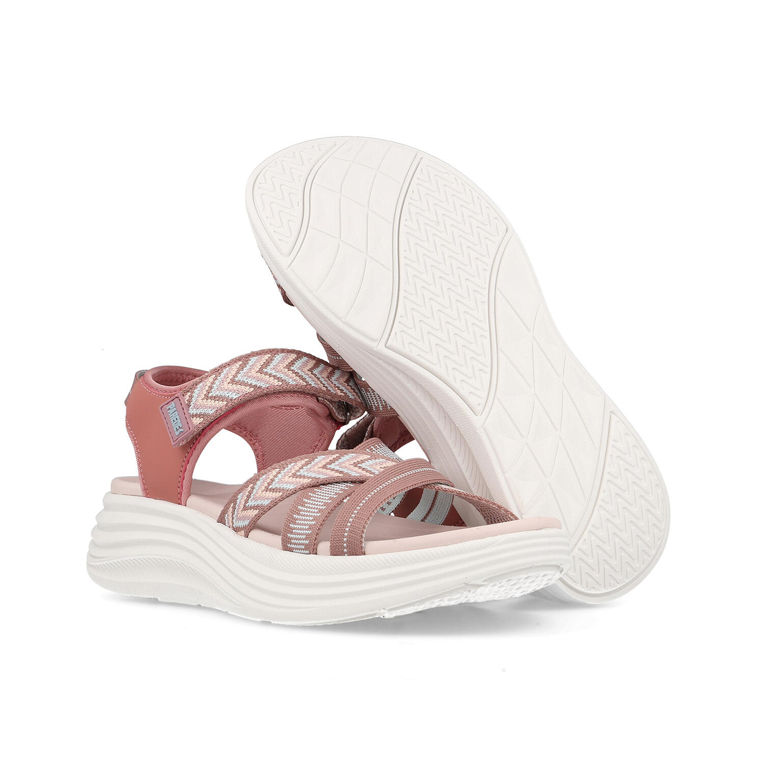 Sandalias outdoor Mujer Juzcar rosa 5/5
