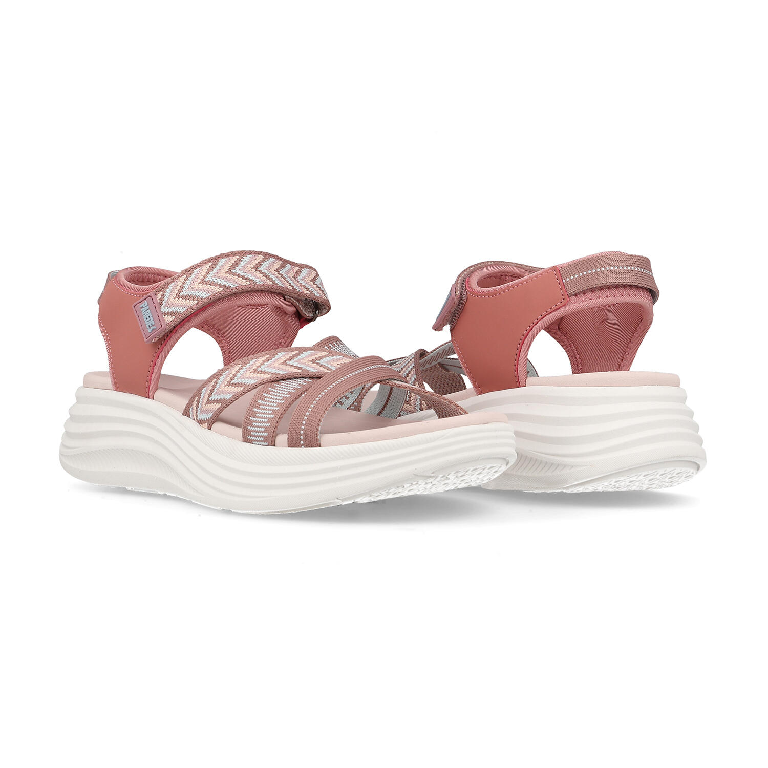 Sandalias outdoor Mujer Juzcar rosa 4/5