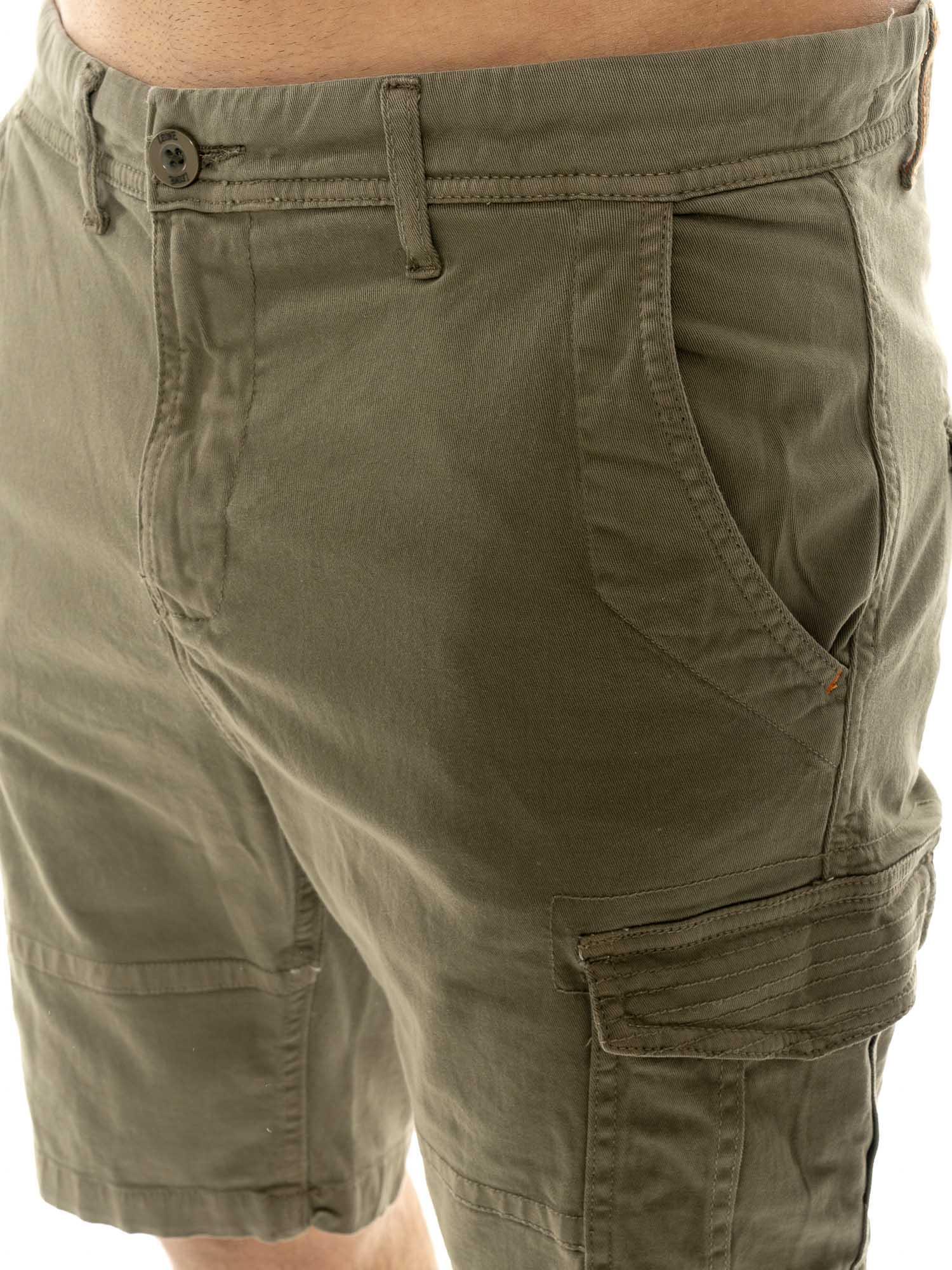 Short cargo homme Leone Military 1947 en sergé 3/5
