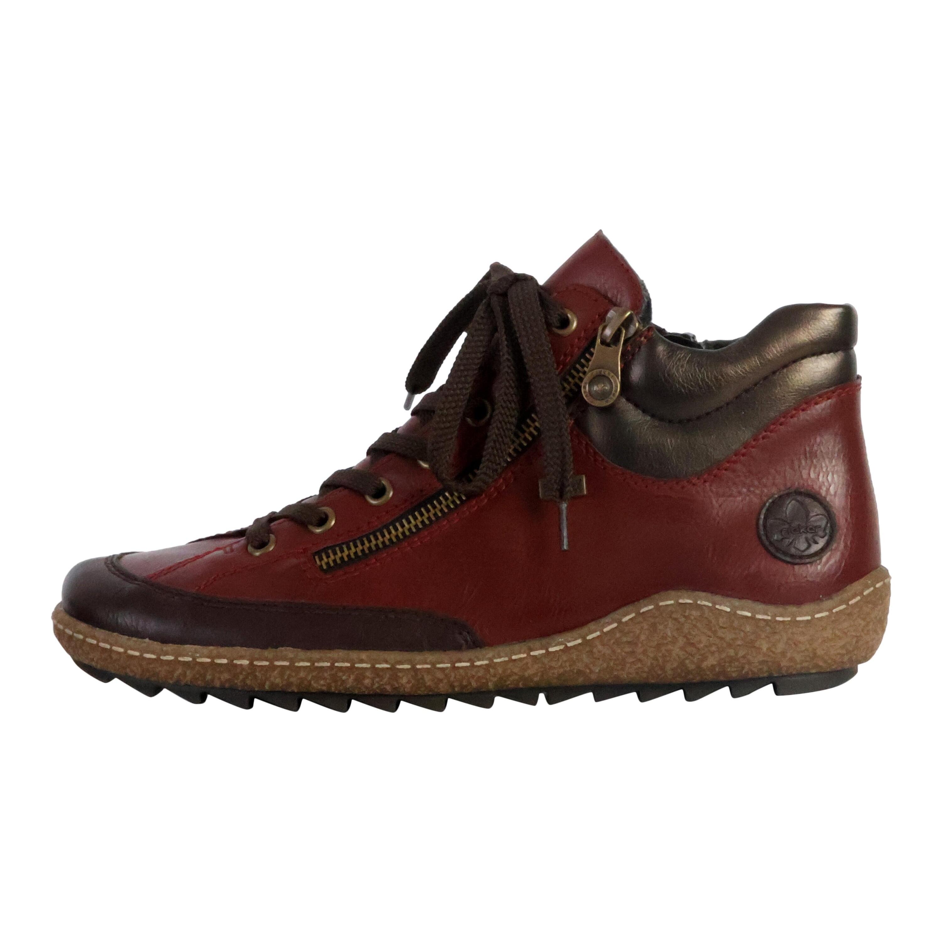 Womens Boots Leisure Lace Up L7500-35 1/5
