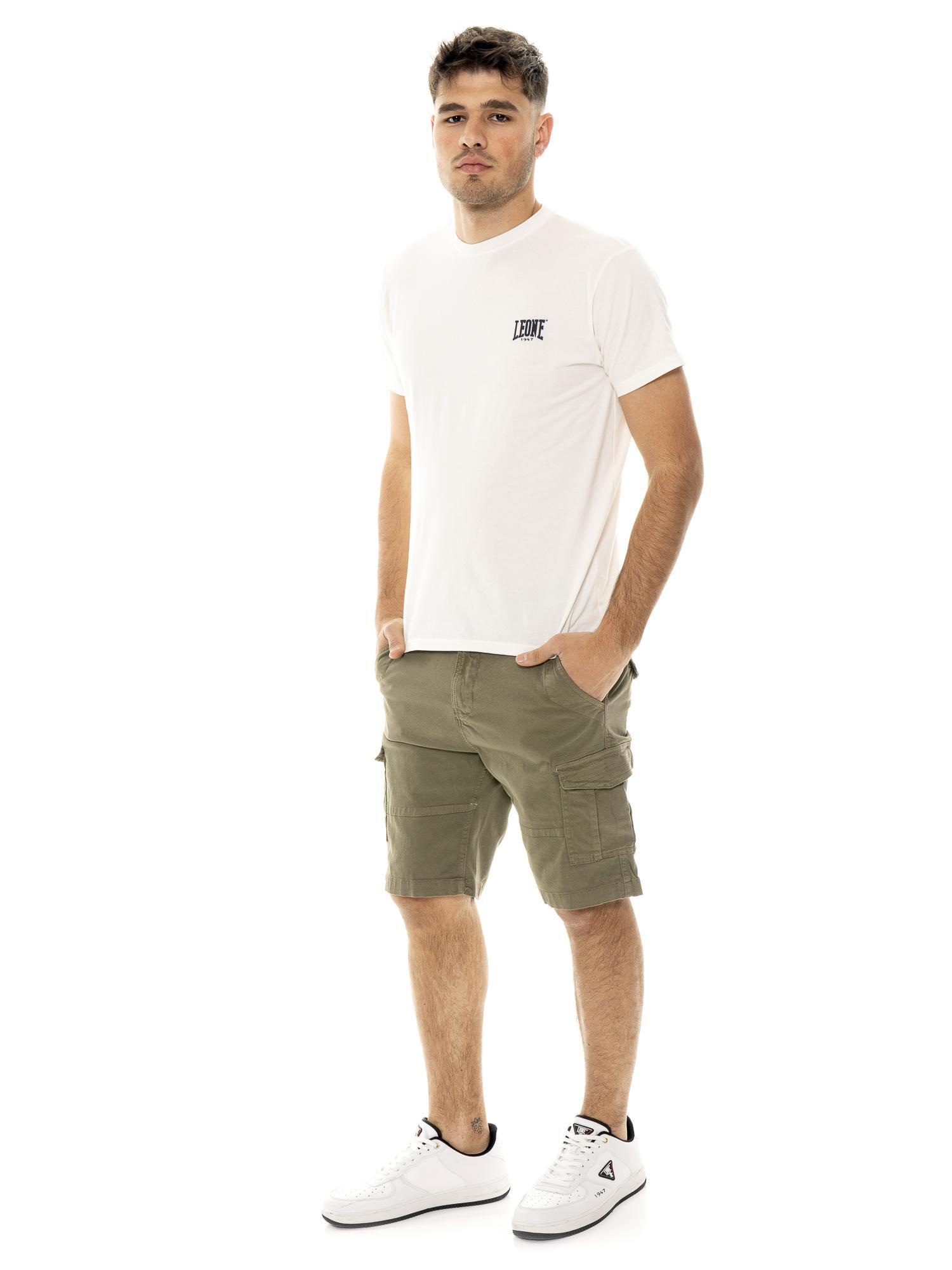 Short cargo homme Leone Military 1947 en sergé 2/5