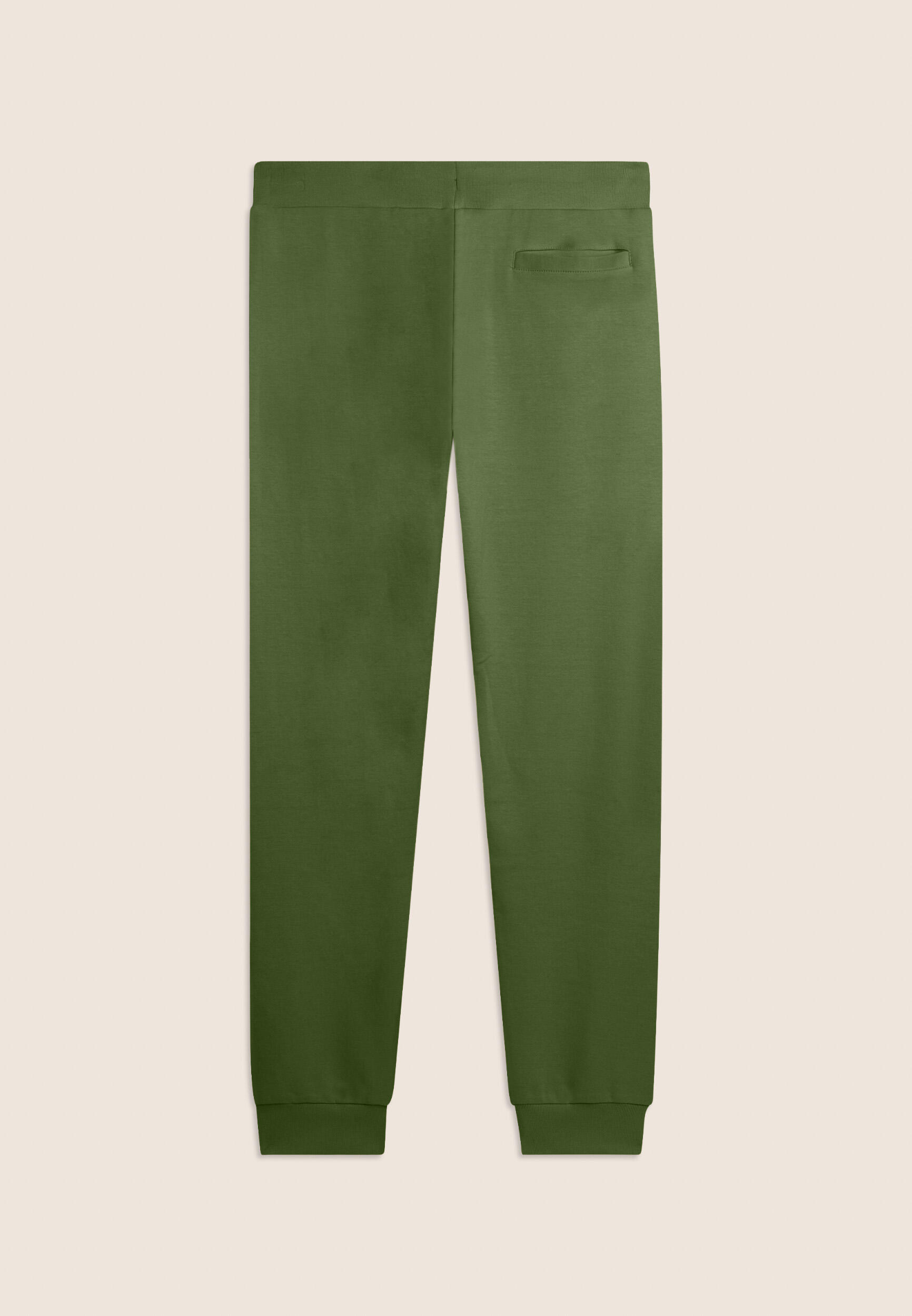 Pantalón deportivo de algodón con bolsillo trasero 2/3