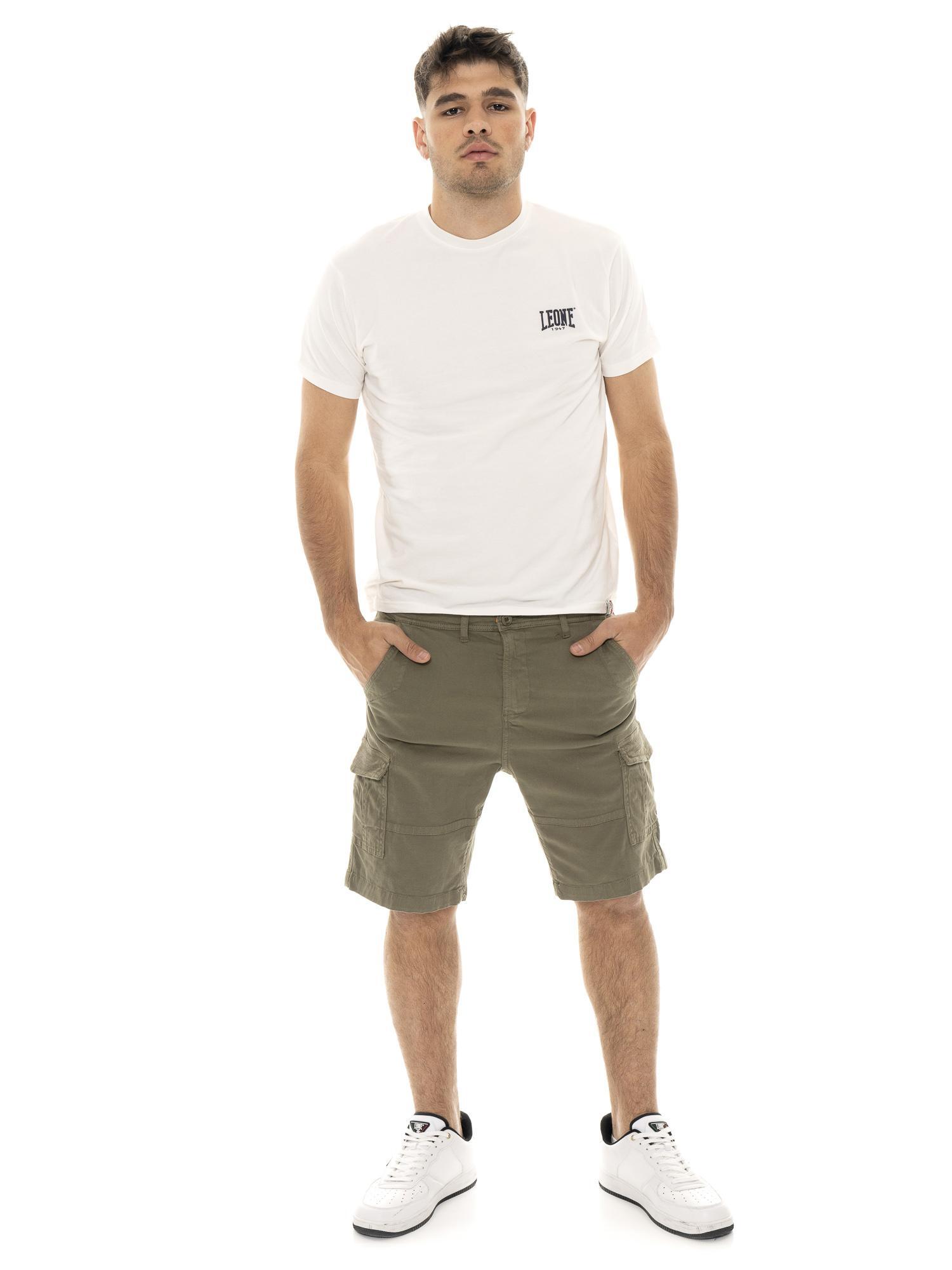 Short cargo homme Leone Military 1947 en sergé 5/5