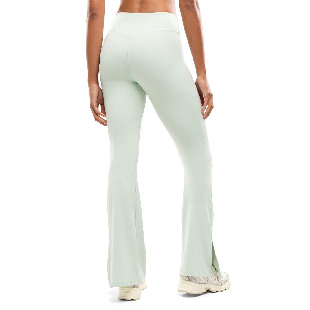 Women Fitness ’s full-length flared workout leggings Icardi Green Green 2/6
