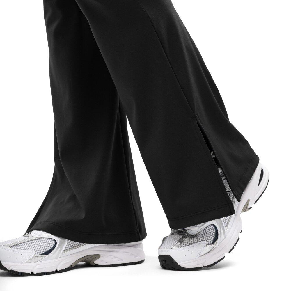 Women Fitness ’s full-length flared workout leggings Icardi Black Black 5/7