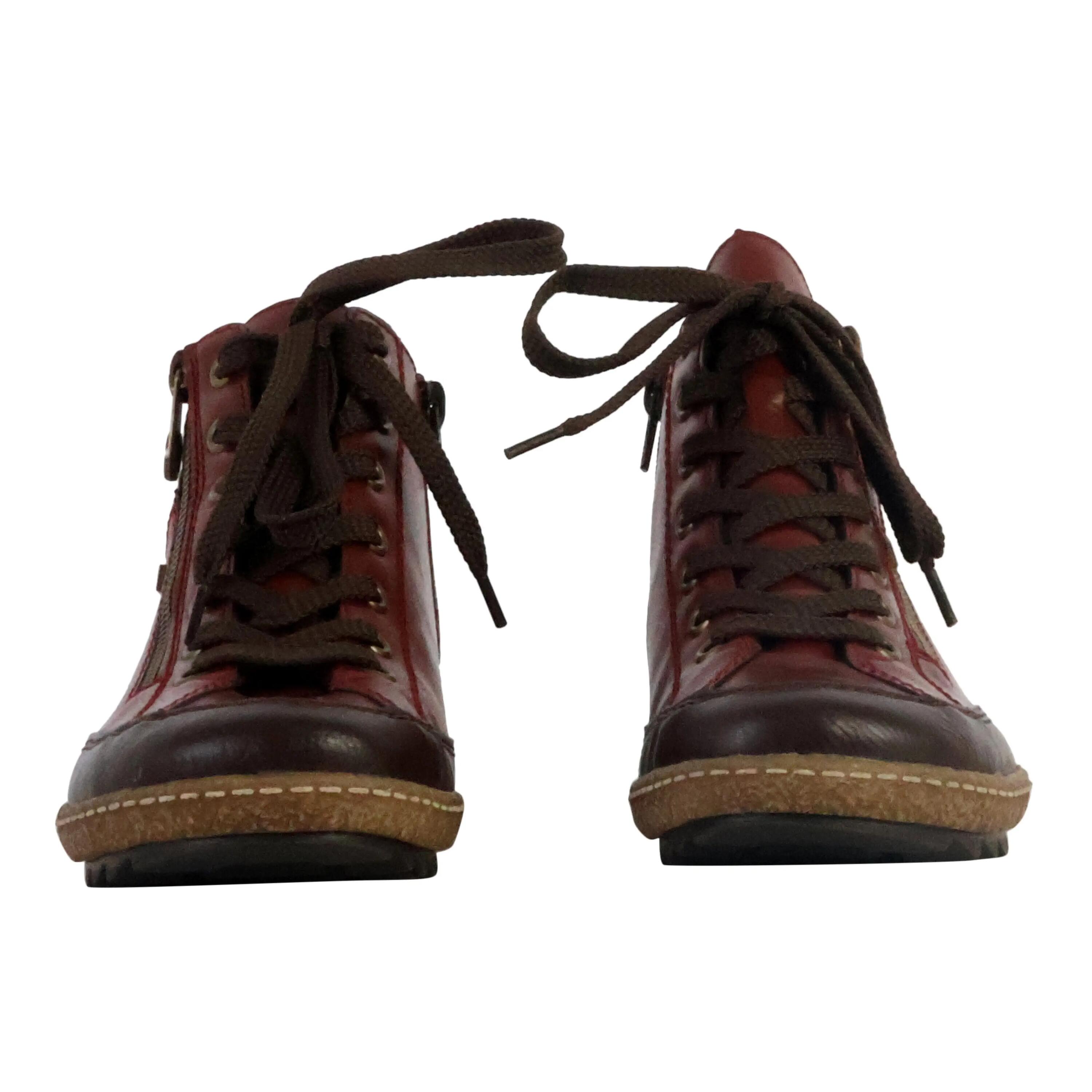 Womens Boots Leisure Lace Up L7500-35 5/5