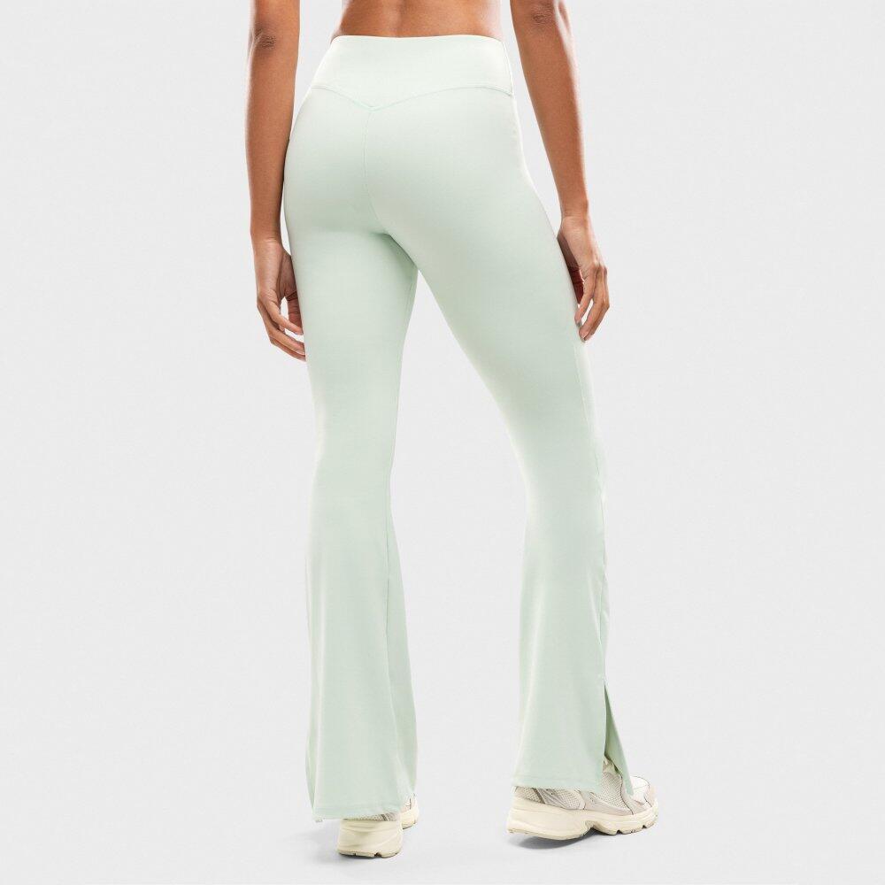 Women Fitness ’s full-length flared workout leggings Icardi Green Green 6/6