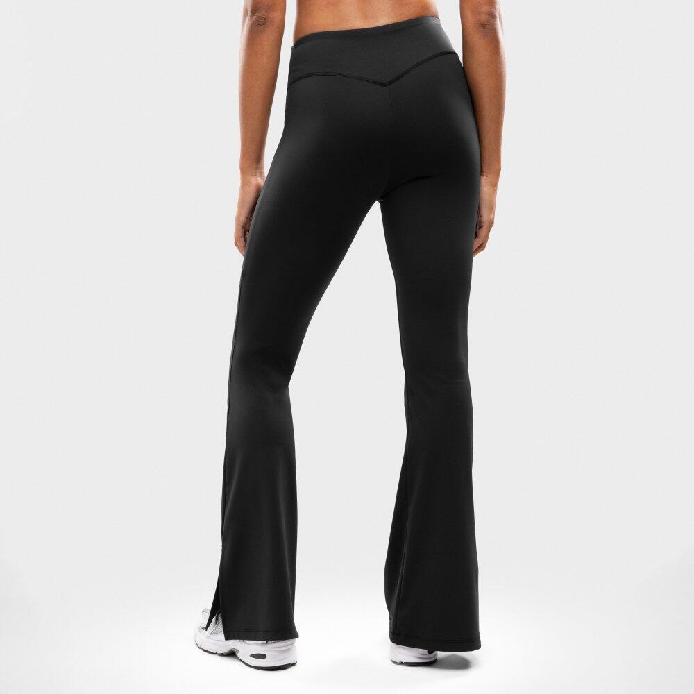 Women Fitness ’s full-length flared workout leggings Icardi Black Black 6/7