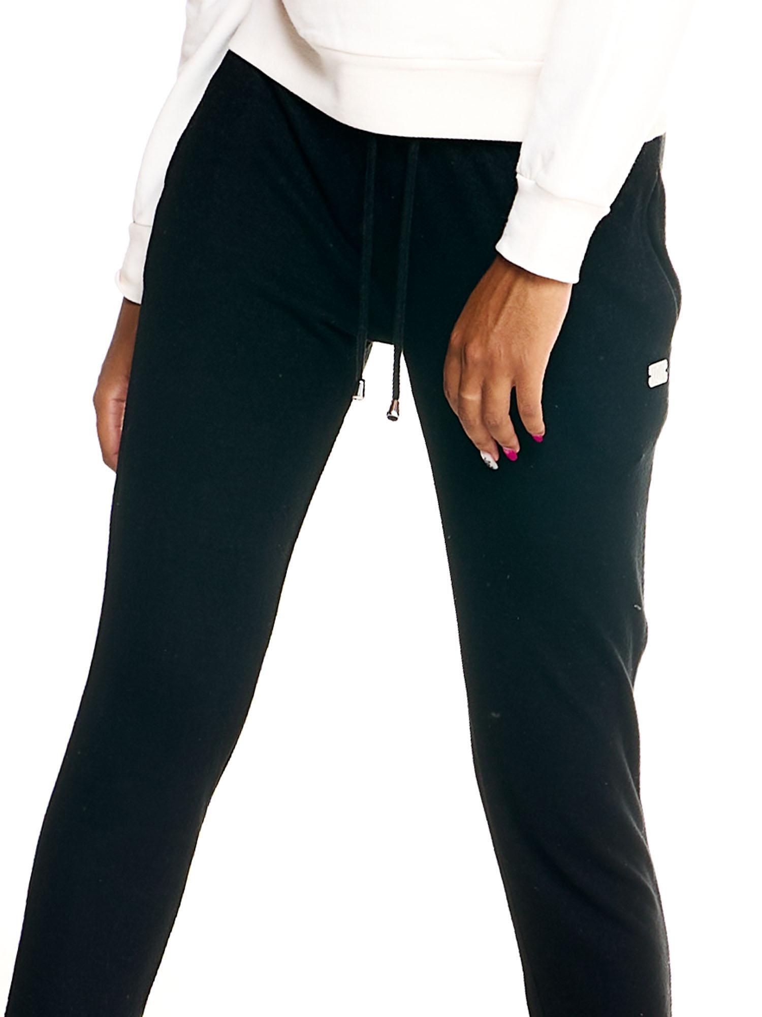 Calça de fato de treino feminina Leone com punho básico 5/8