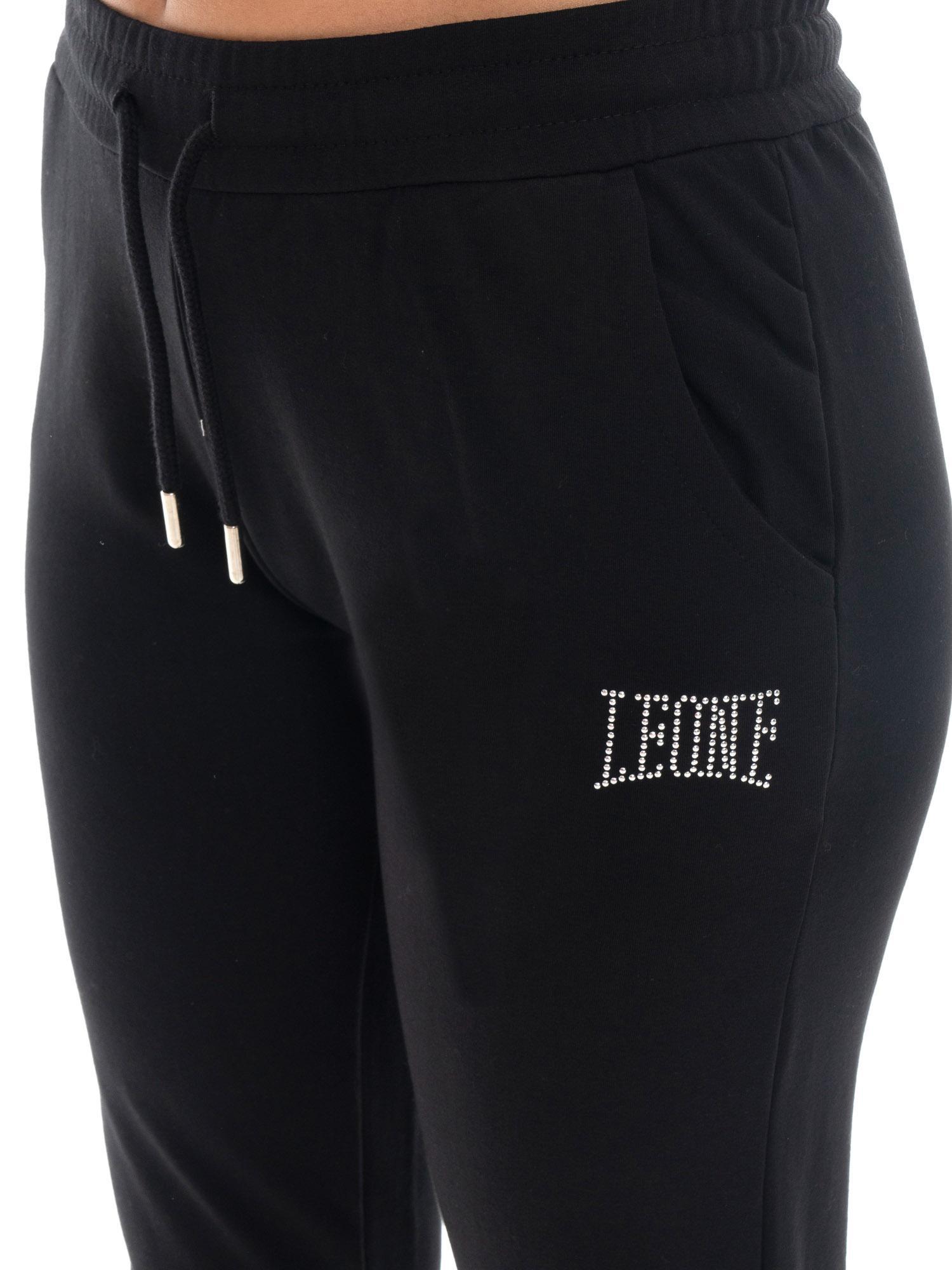 Chándal mujer Leone 1947 Apparel All You Need cremallera capucha puños invierno 3/7