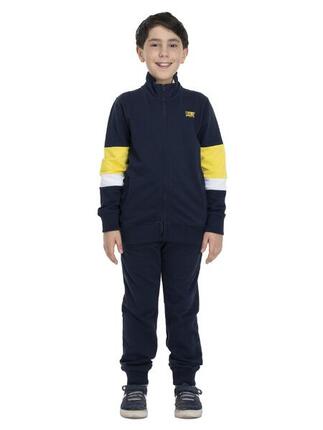 Bluza z bawełna z pełny zamek błyskawiczny na co dzień