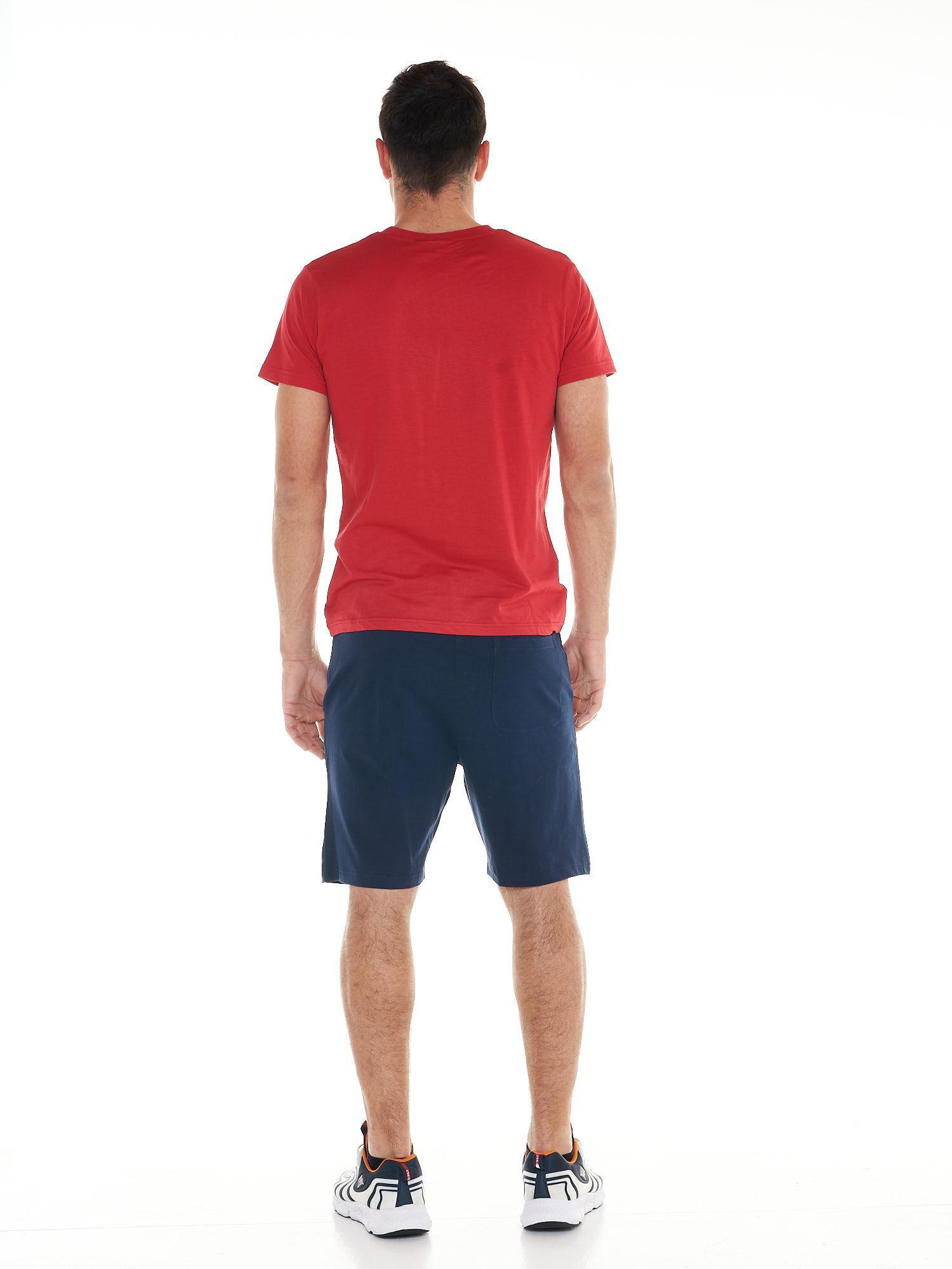 Conjunto masculino completo composto por camiseta e shorts Leone Basic 4/8