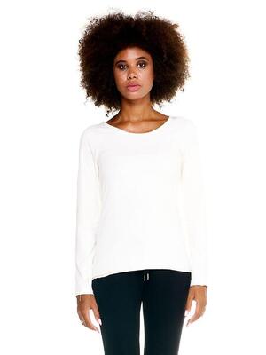 Leone dames t-shirt met lange mouwen basic