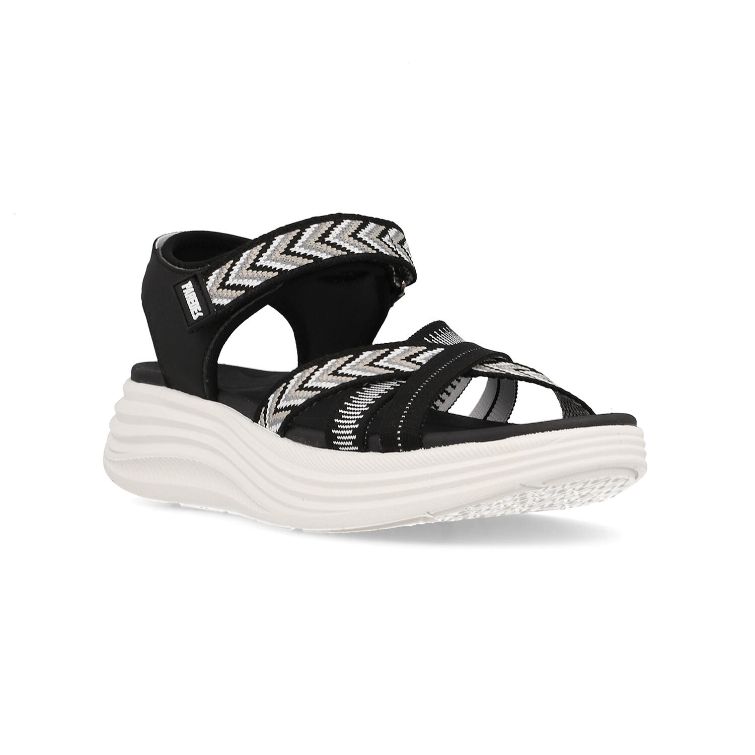 Sandalias outdoor Mujer Juzcar negro 2/5