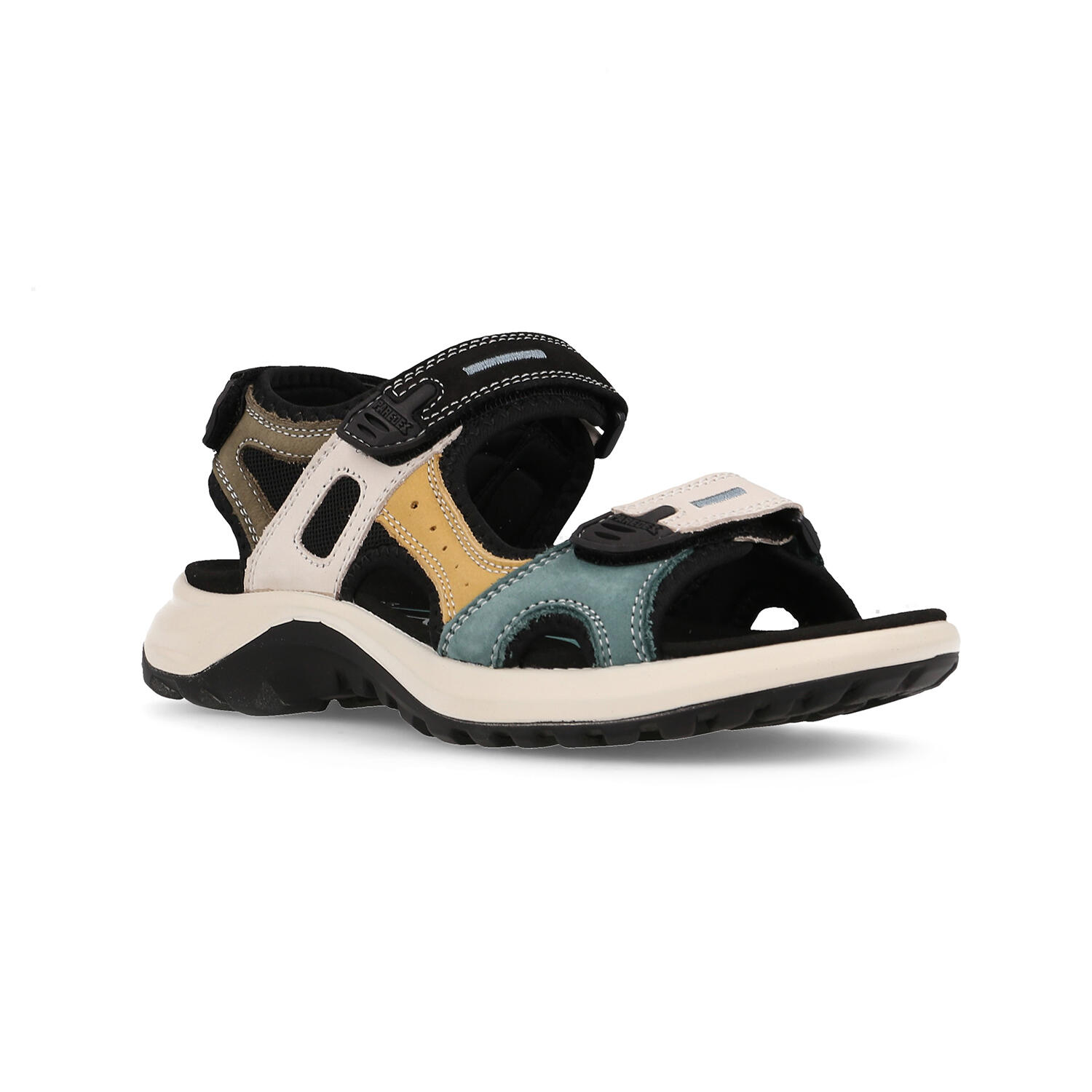 Sandalias outdoor mujer Banyotes mostaza 2/5