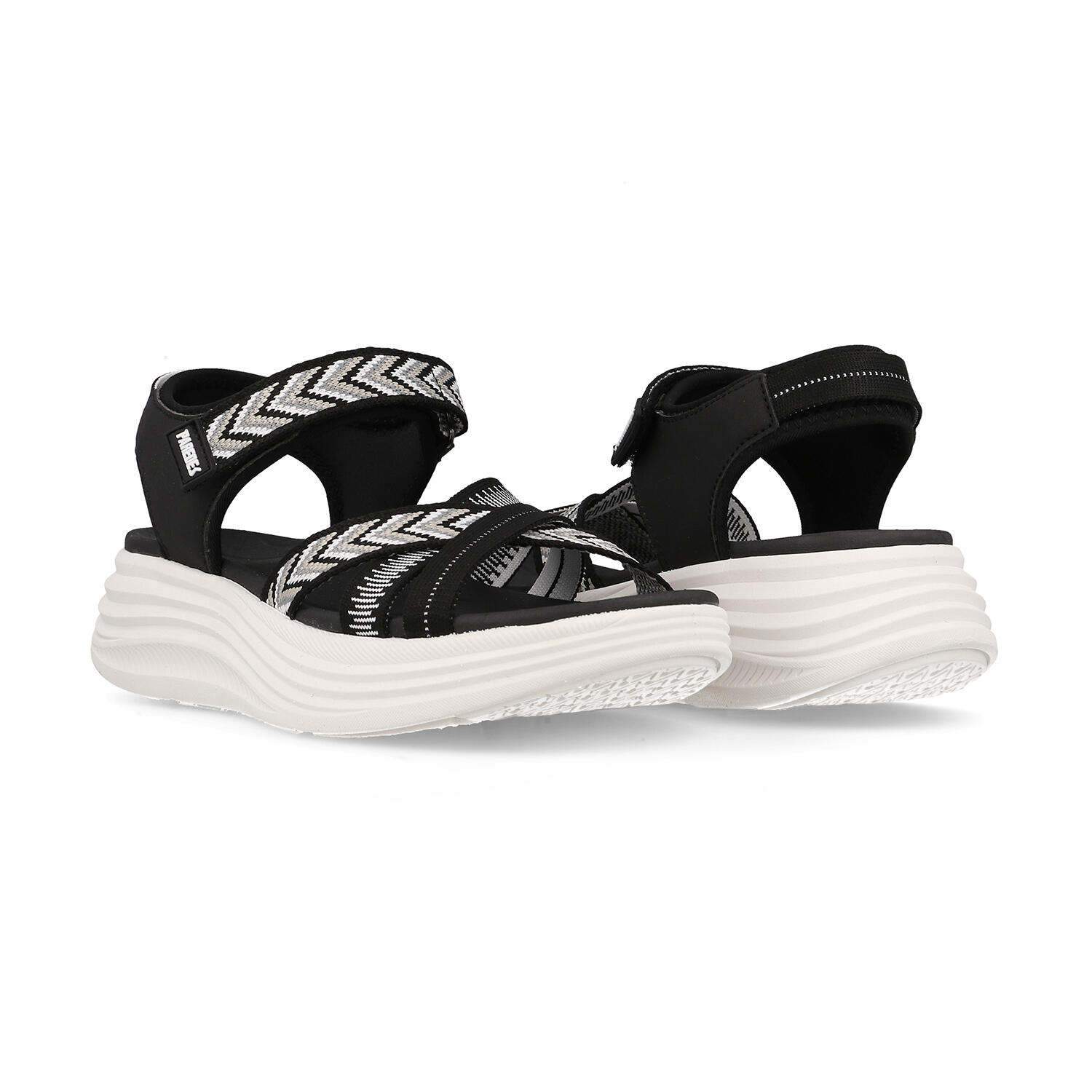 Sandalias outdoor Mujer Juzcar negro 4/5