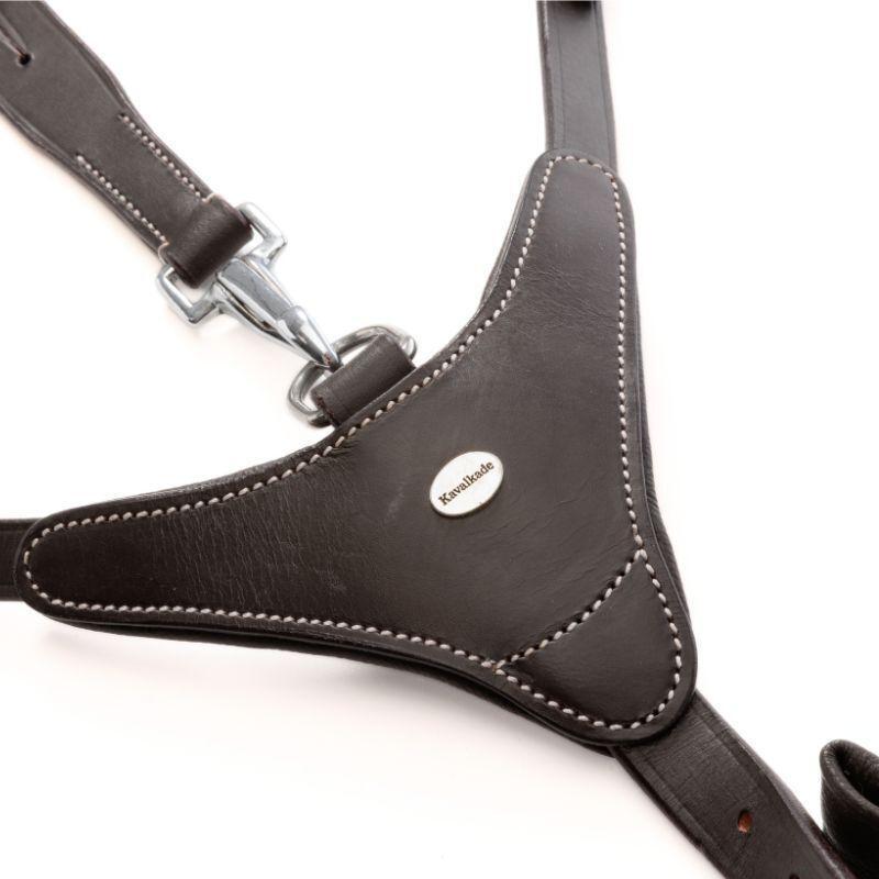 Collar de caza para caballo alto con elástico Kavalkade Dexter 2/3