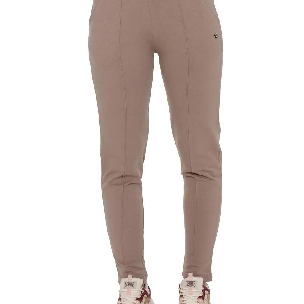 Leone 1947 Never Without women's straight-leg winter trousers with pleats