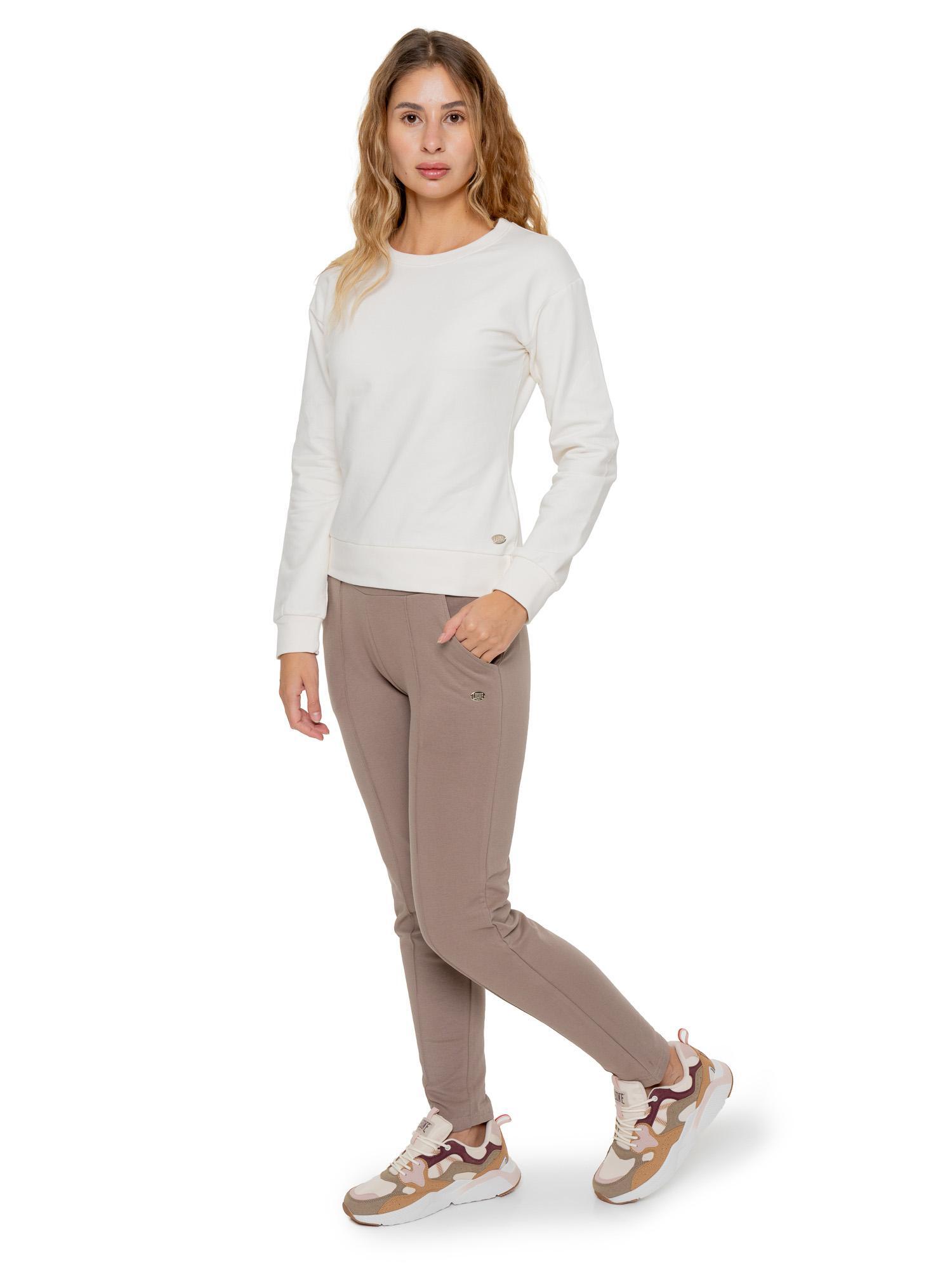 Leone 1947 Never Without dames winterbroek met rechte pijpen en plooien 5/7