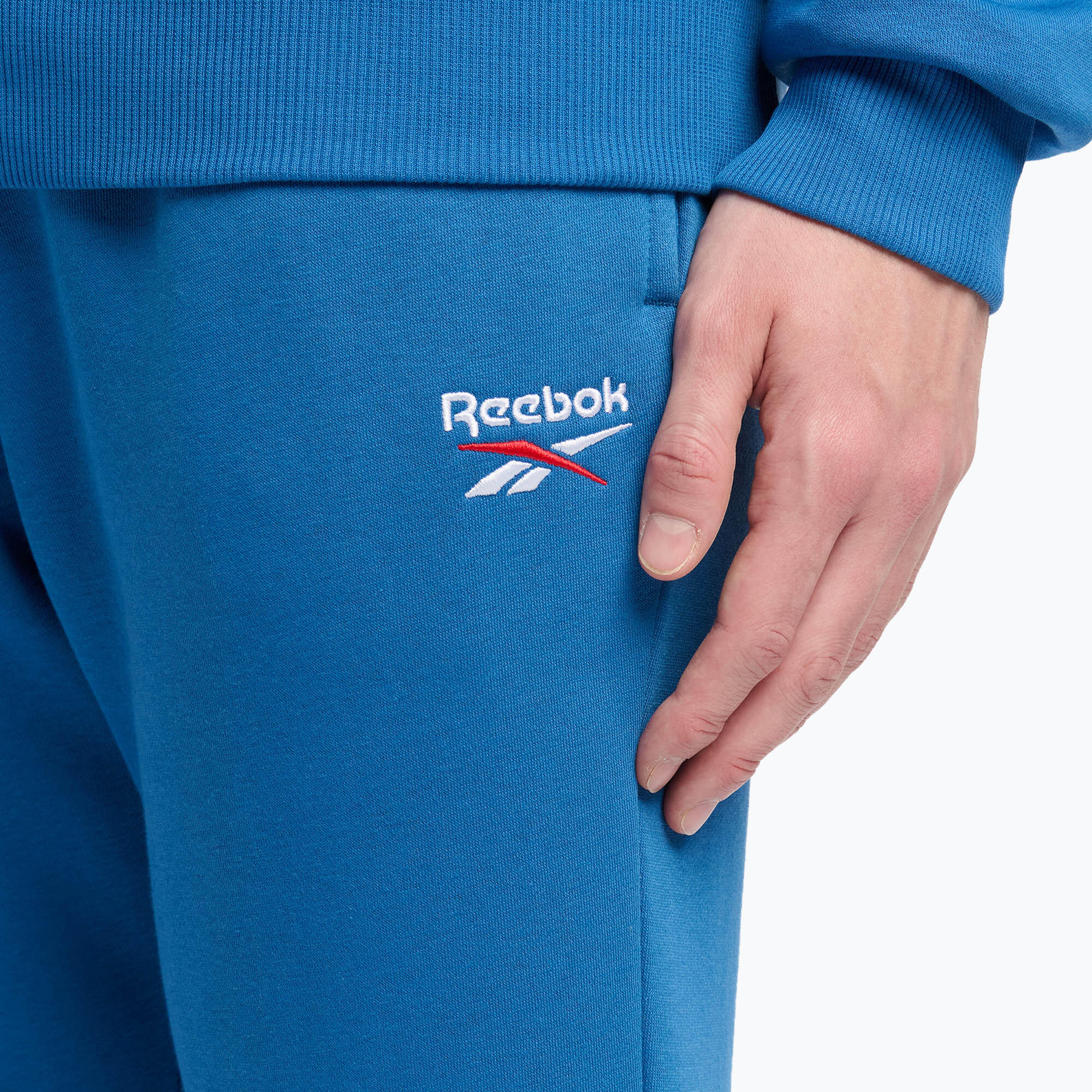 Pantaloni da uomo Reebok Identity Small Logo Fleece Jogger 4/4