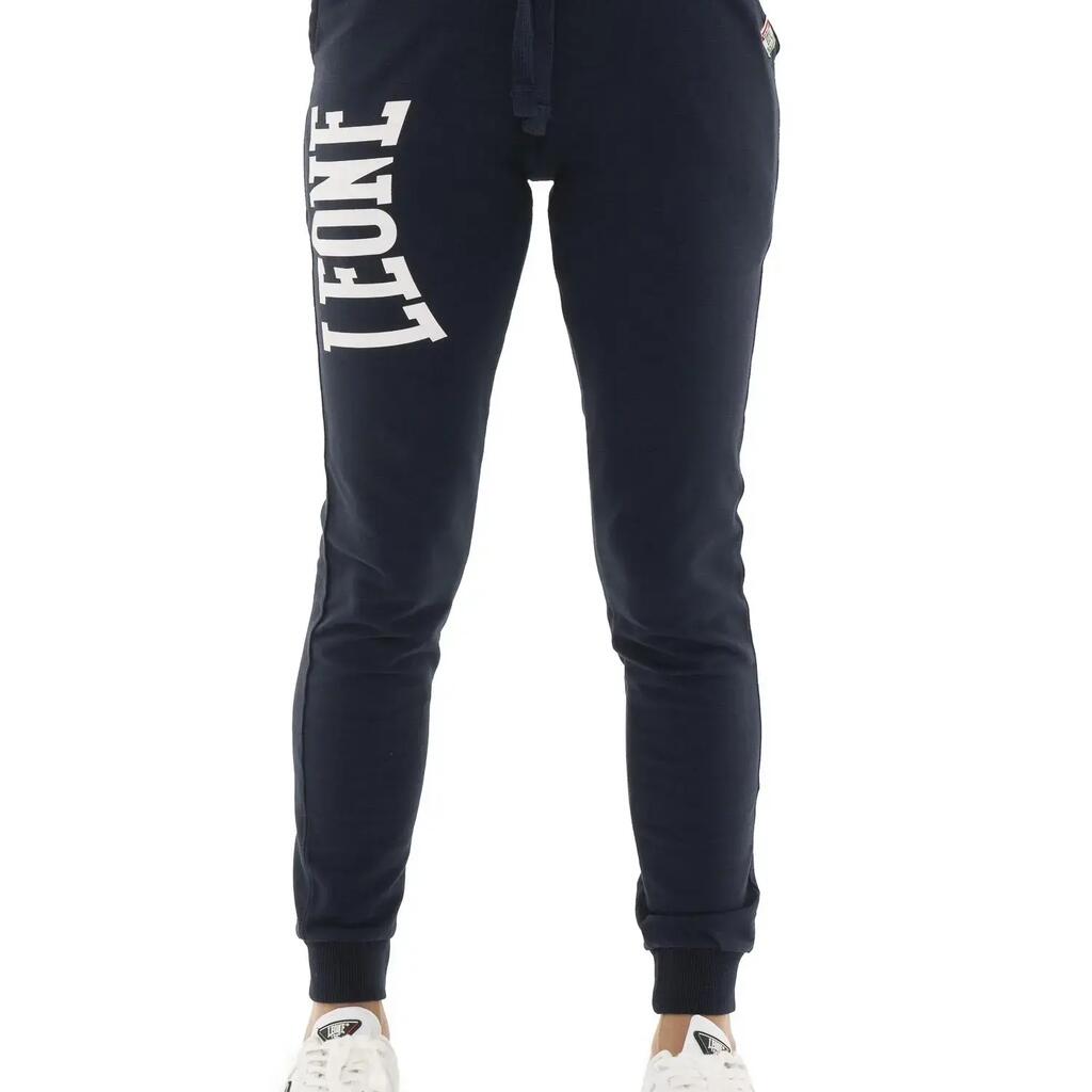 Leone Team Line women's non-brushed large logo trousers