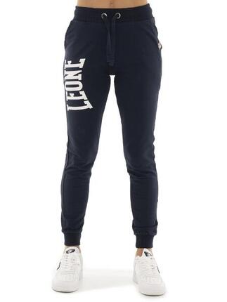 Pantalon Leone Team Line pour femme, non brossé, avec grand logo