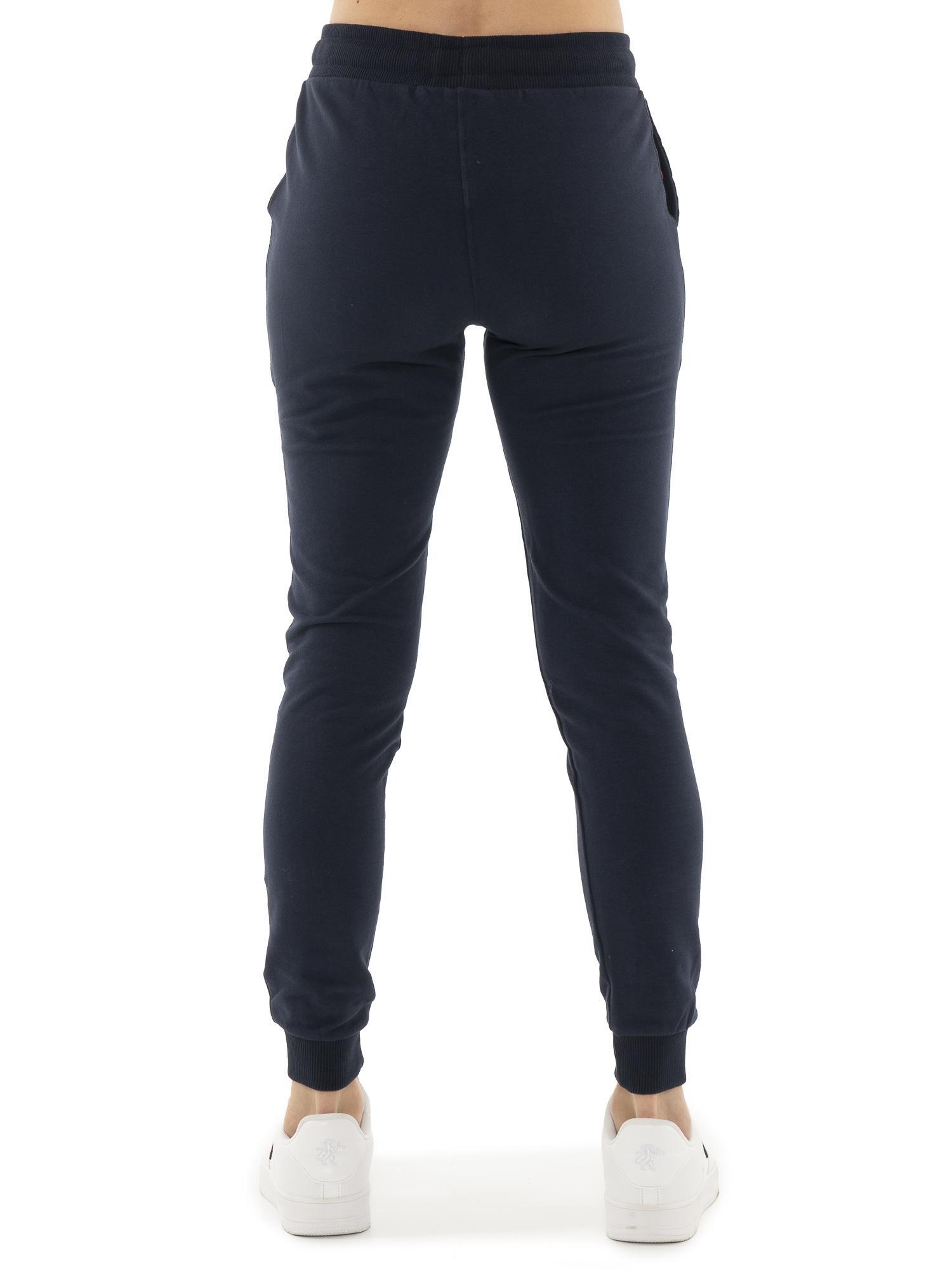 Leone Team Line Damenhose mit großem Logo, nicht angeraut. 4/5