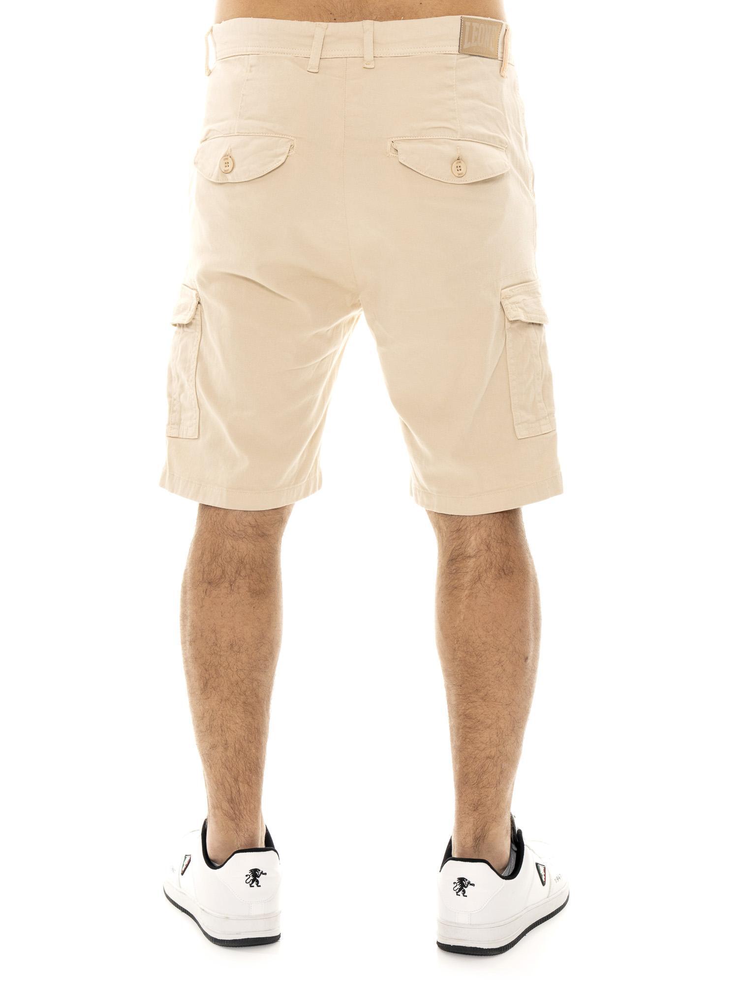 Short cargo homme Leone Military 1947 en sergé 4/5