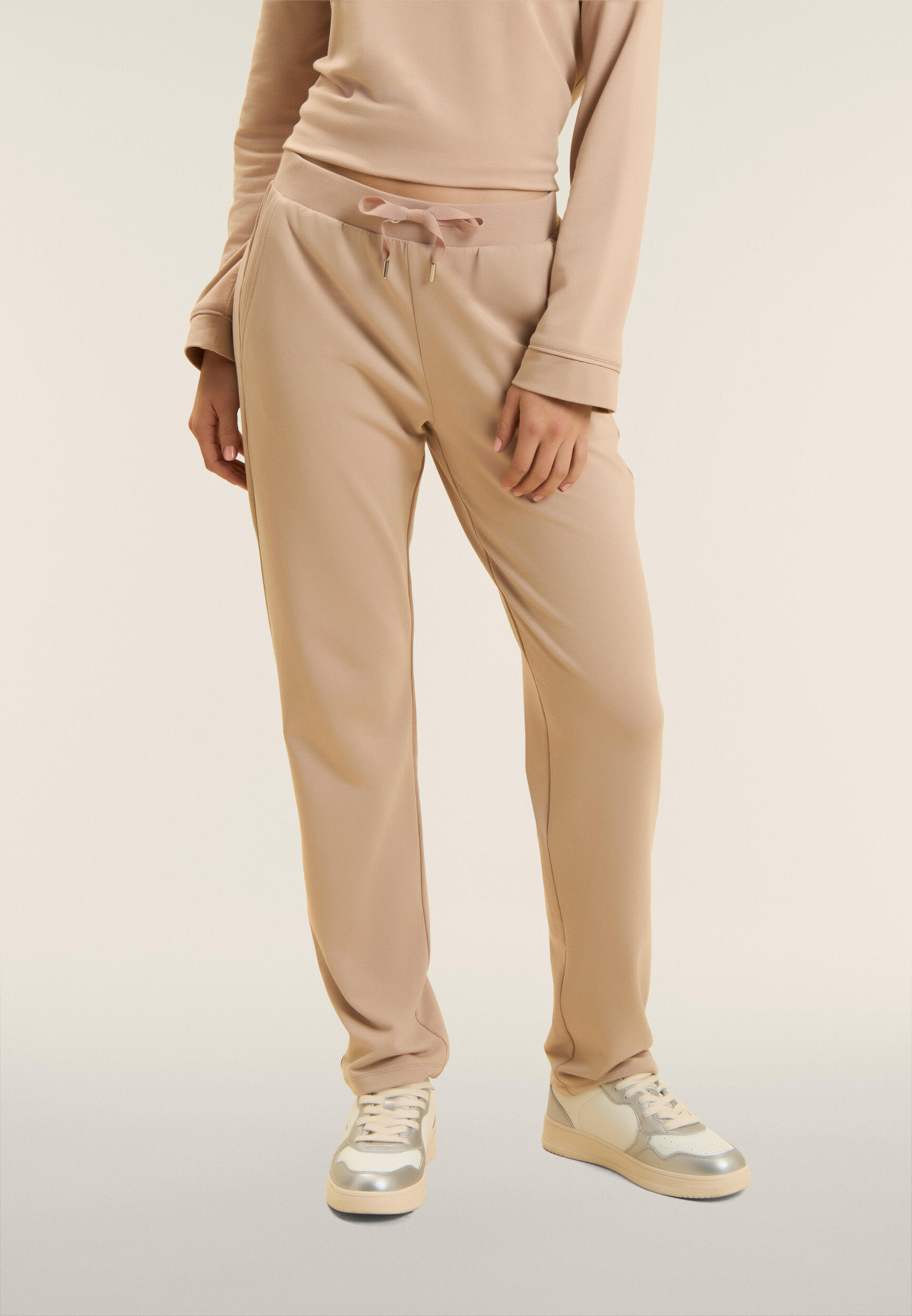 Pantaloni Sportivi con gamba Dritta e strass FREDDY 2/4