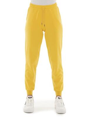 Dames non-fleece katoenen broek met leone basic manchetten