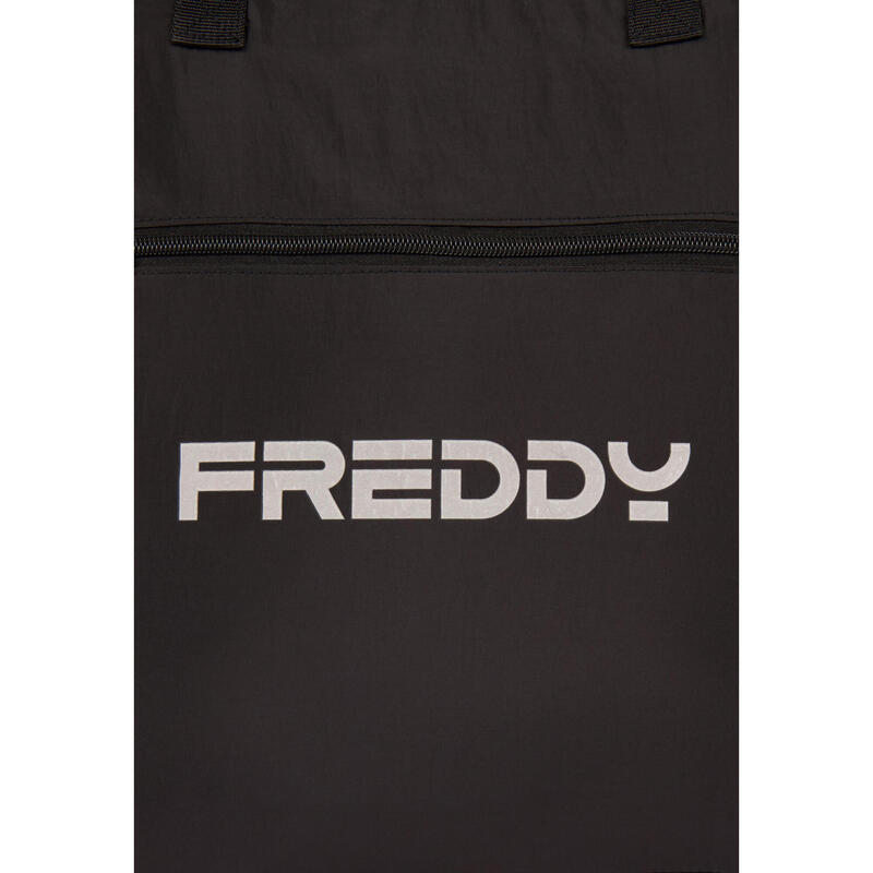 Shopping bag en nylon avec fermeture éclair et logo FREDDY caoutchouté ...