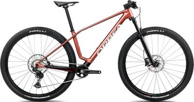 Mountain Bike semi-rigida ALMA M30 rossa