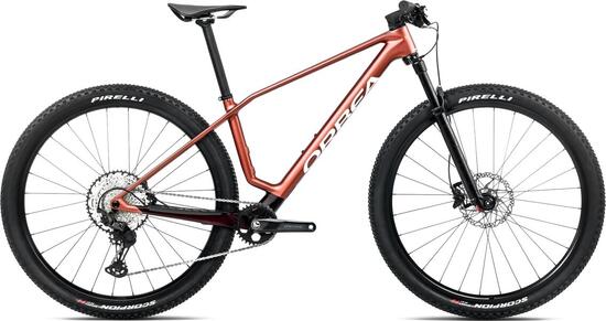 Mountain Bike semi-rigida ALMA M30 rossa