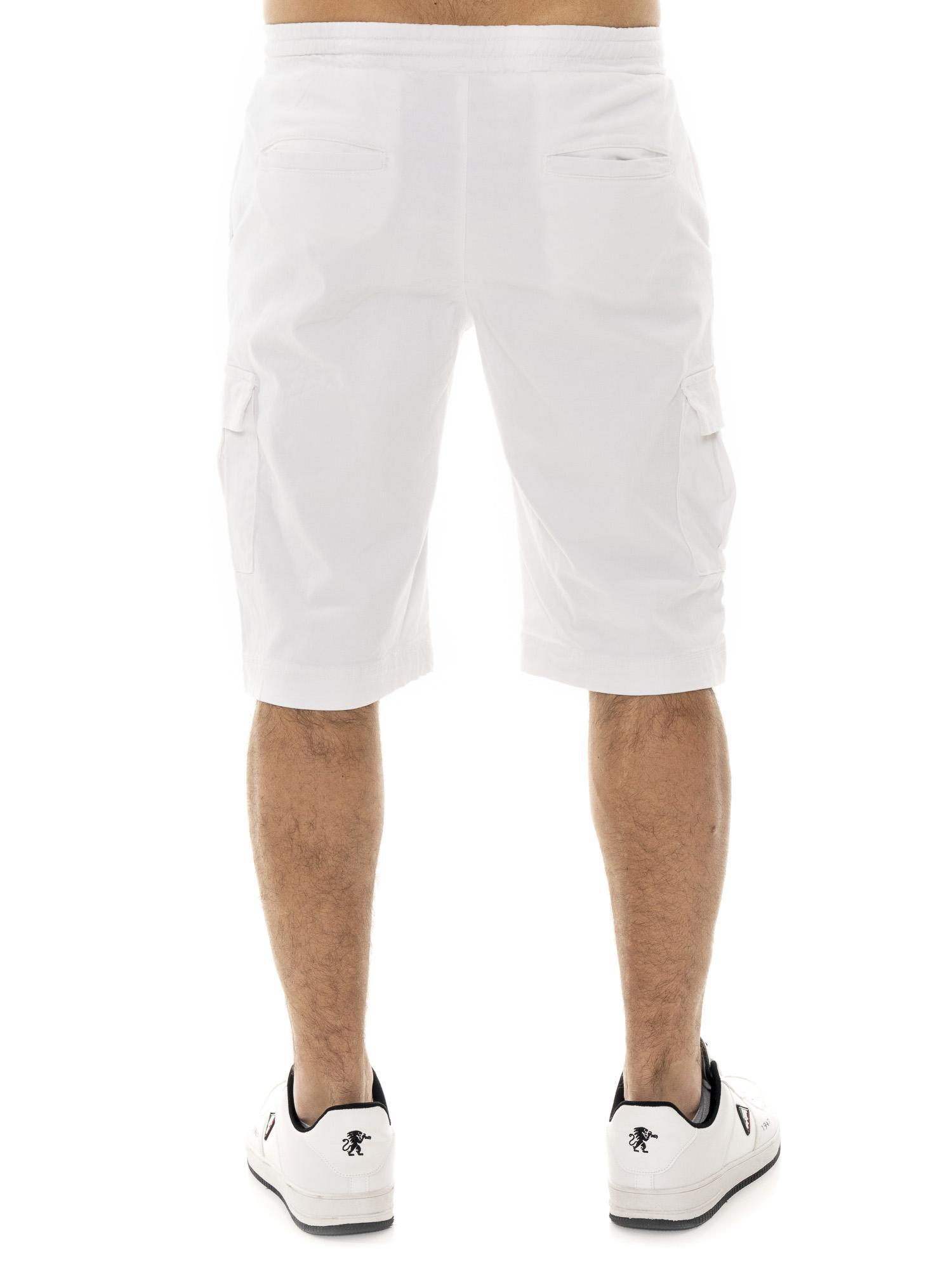 Leone Easy Herren Stretch Twill Cargo Bermuda Shorts 4/5