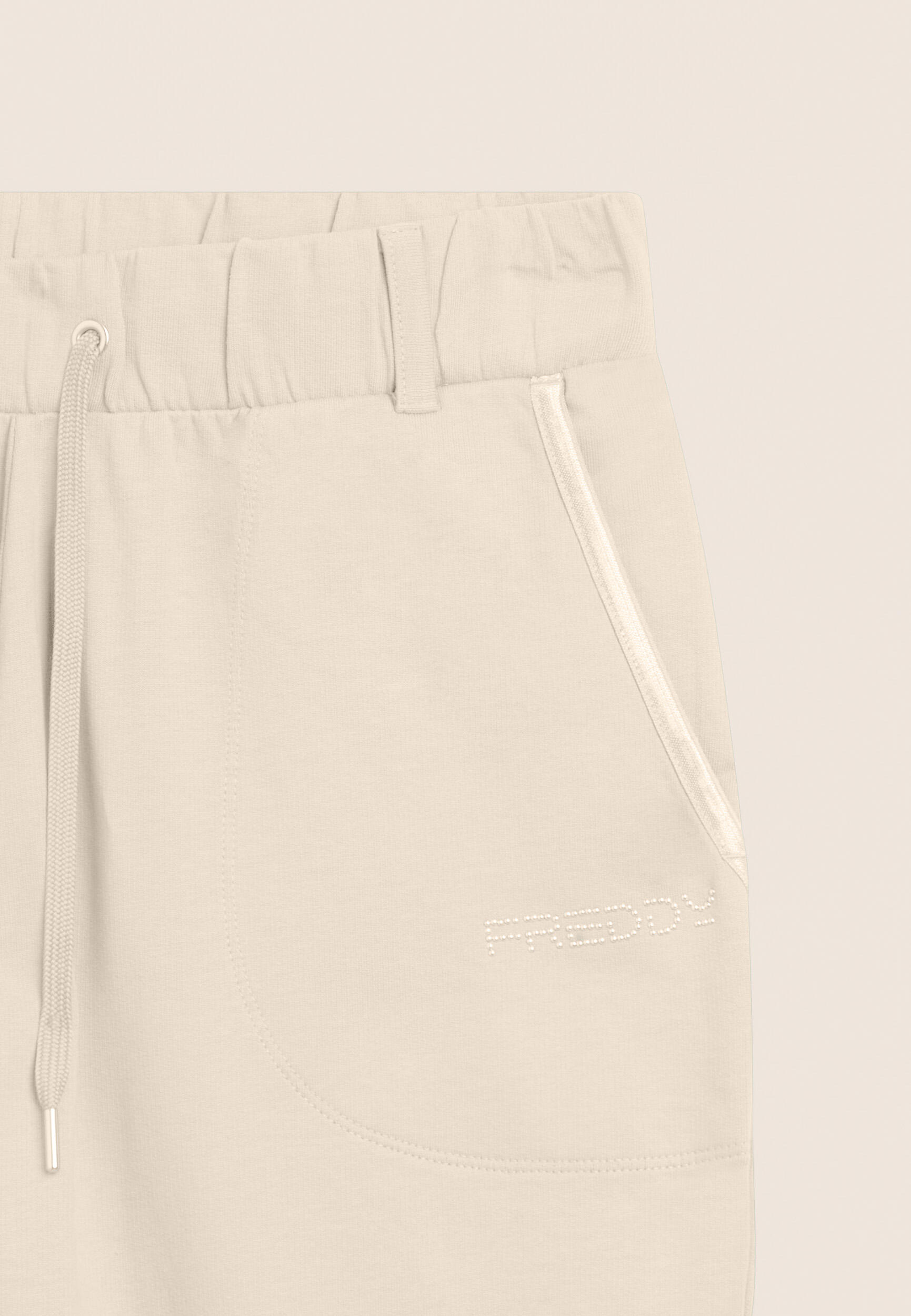 Pantalon de sport en jersey épais avec cordon de serrage et poignets 3/3
