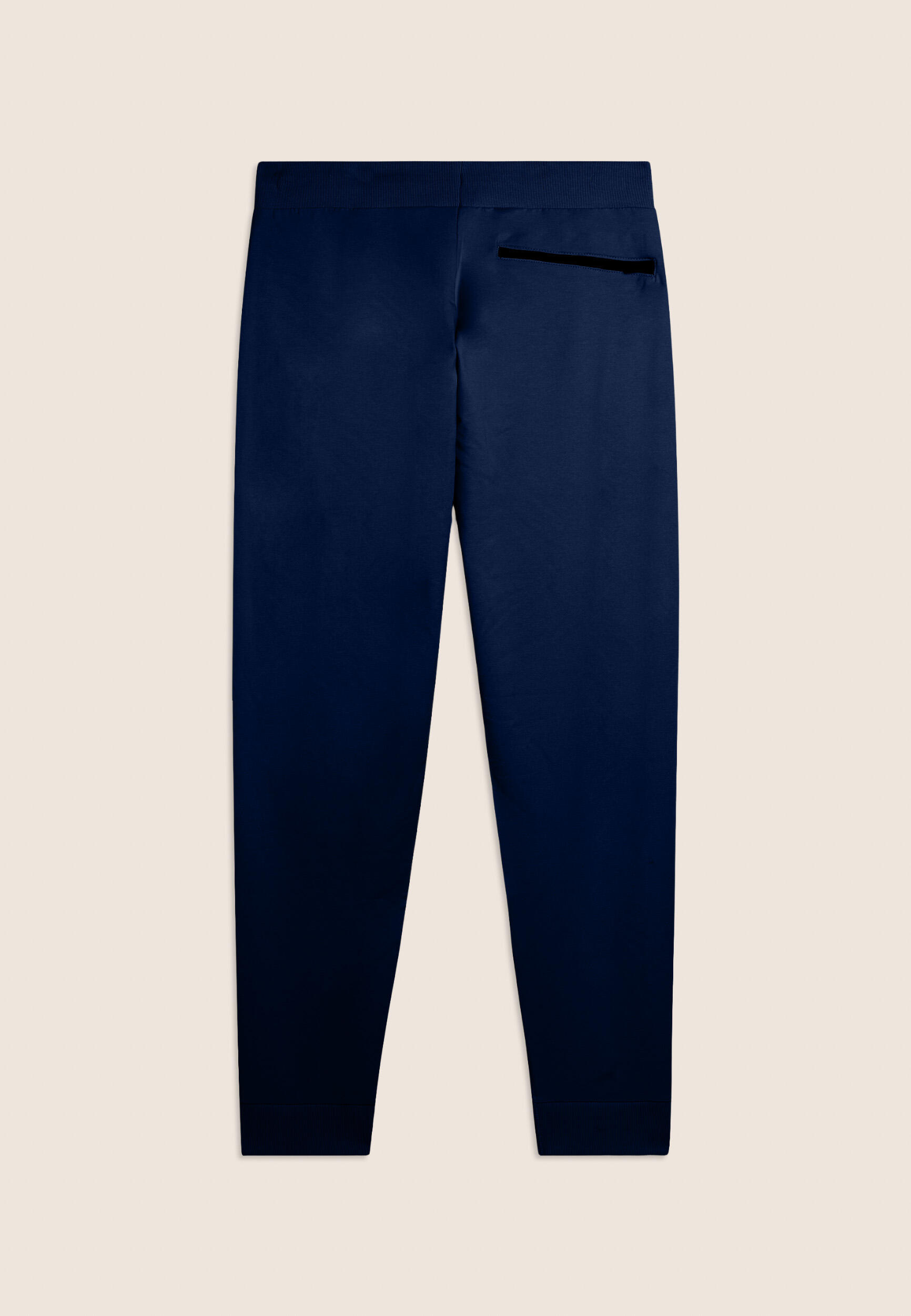 Pantalón ceñido recortado con bajo de canalé 2/3